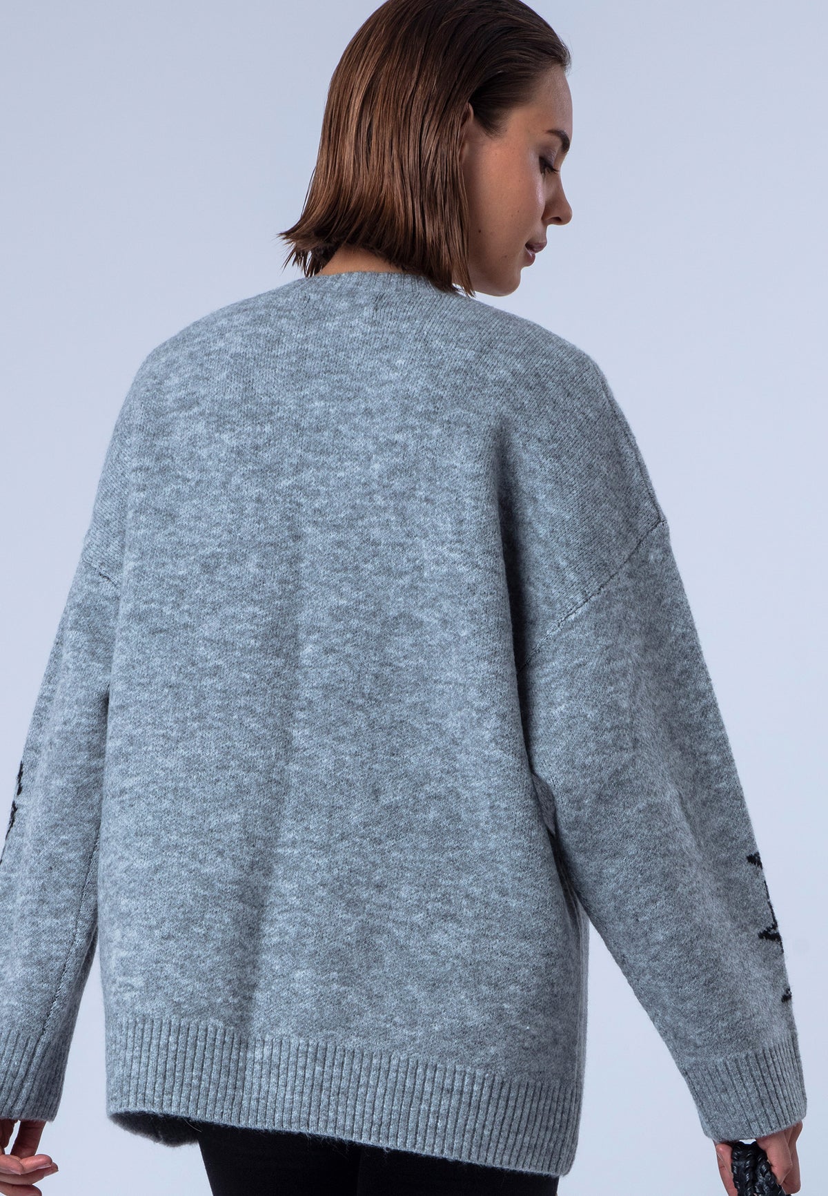 FOREVER JUMPER GREY MARL