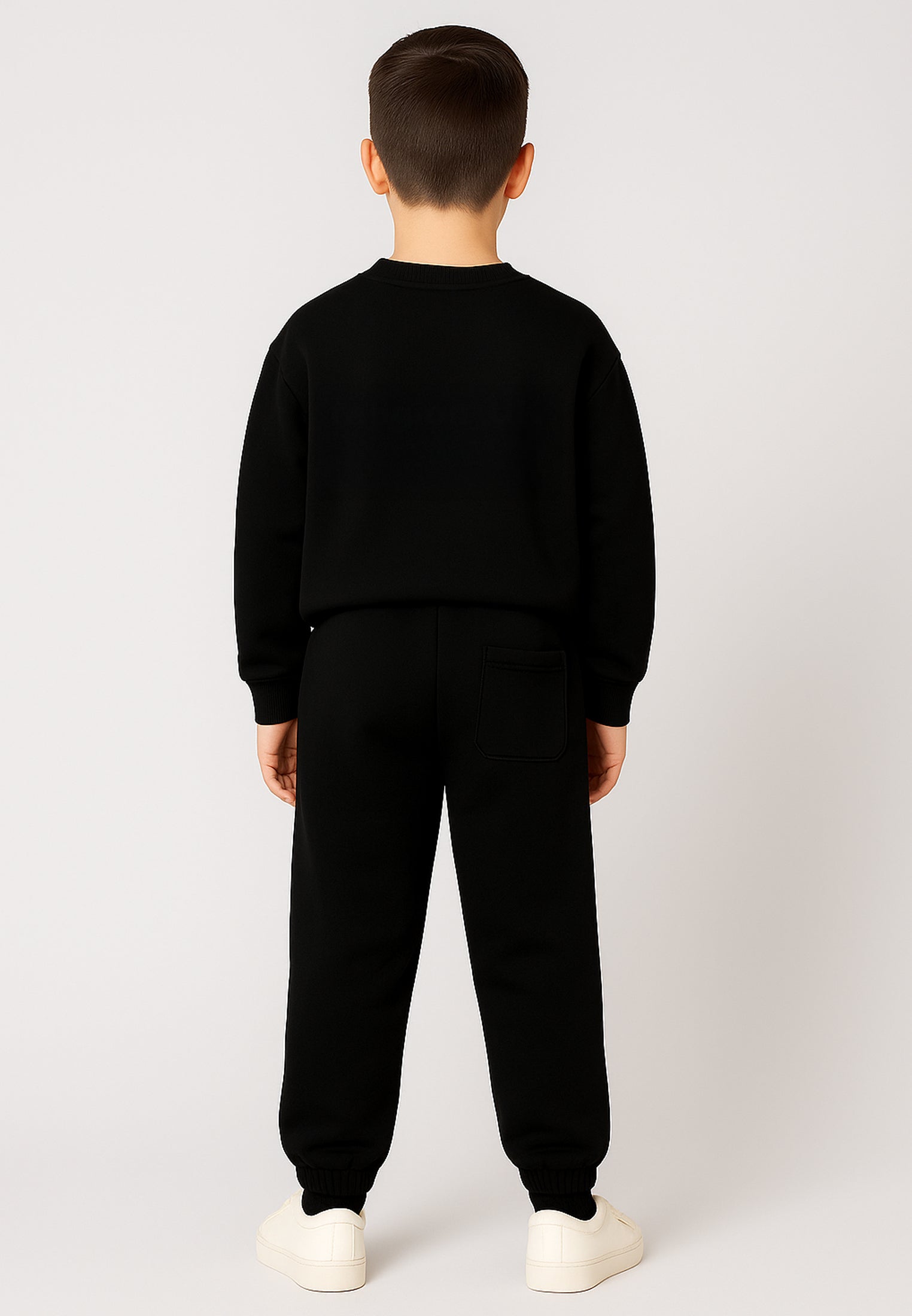 HOPEY BOYS DARTED SWEAT PANTS BLACK