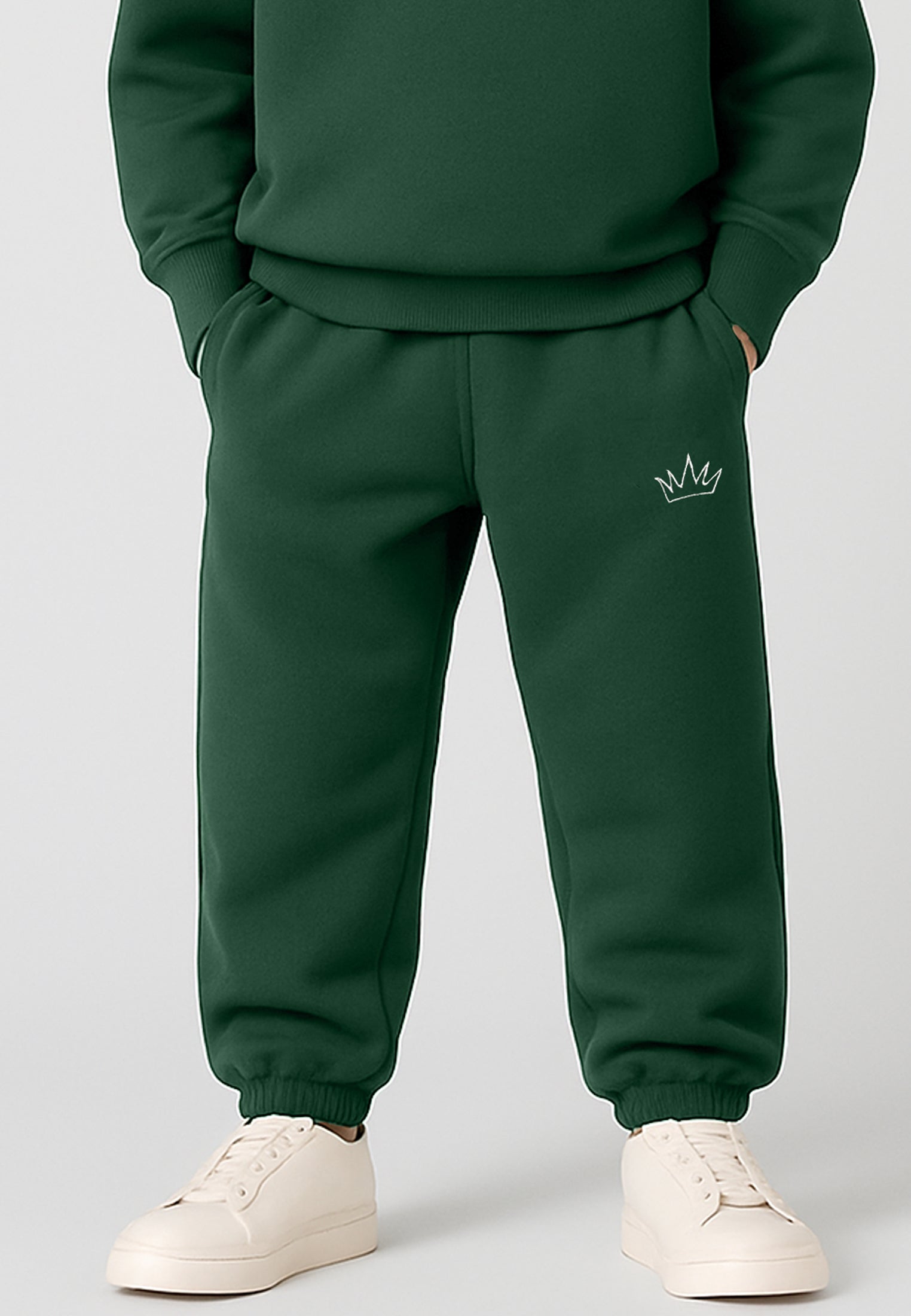 HOPEY BOYS DARTED SWEAT PANTS GREEN