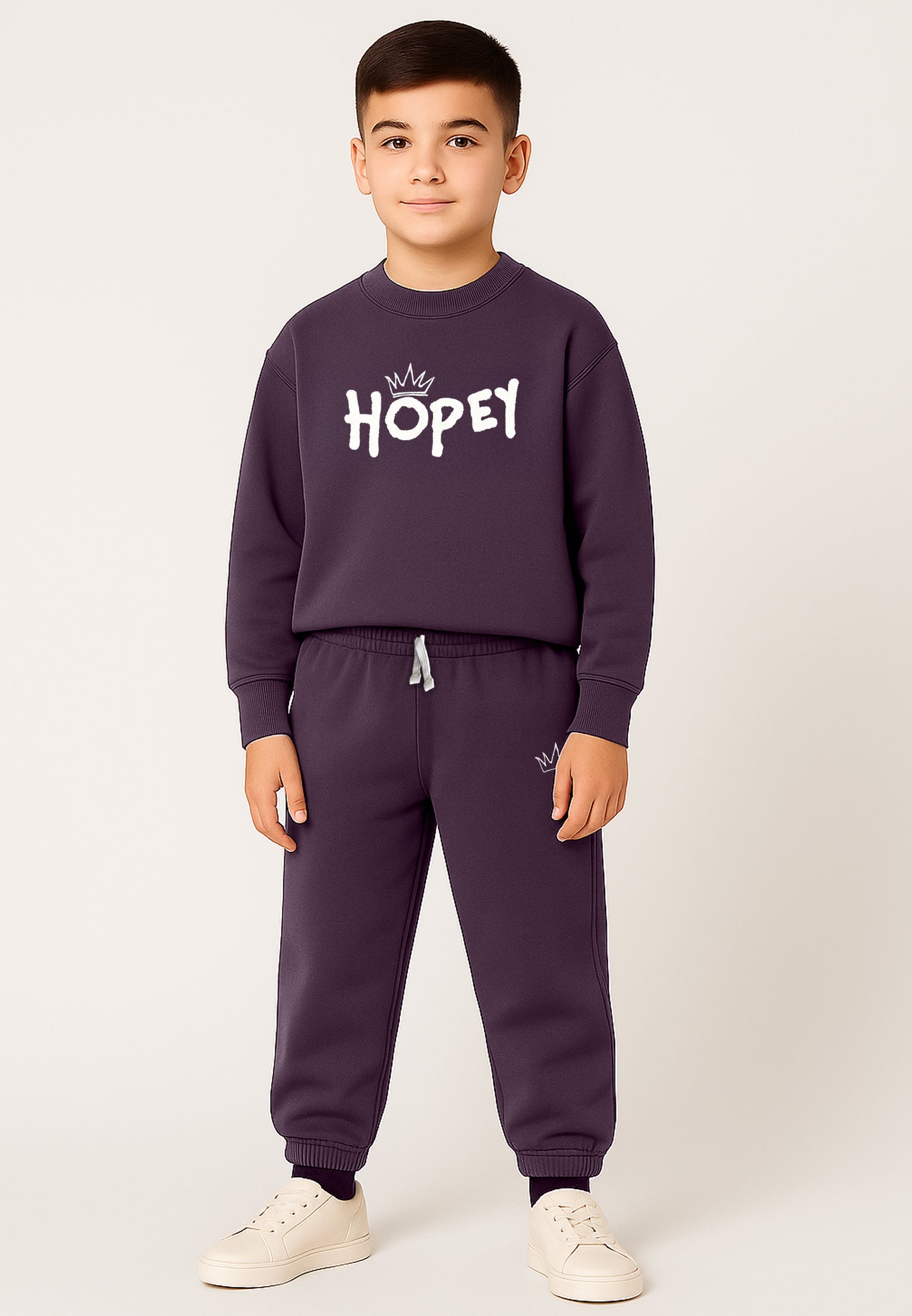 HOPEY BOYS OVERSIZED SWEAT MAUVE