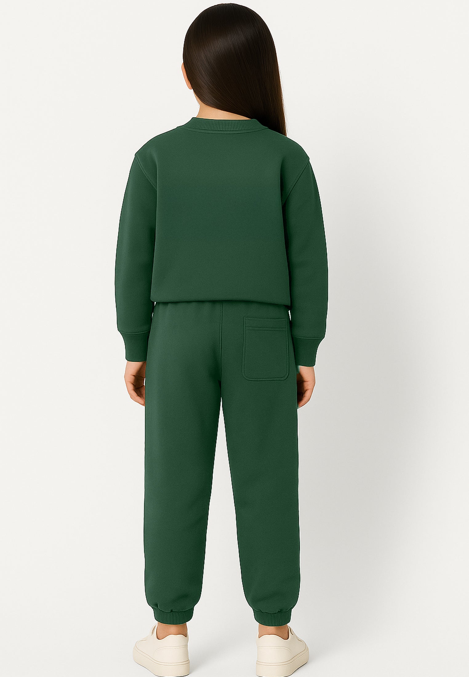 HOPEY GIRLS OVERSIZED SWEATSHIRT GREEN