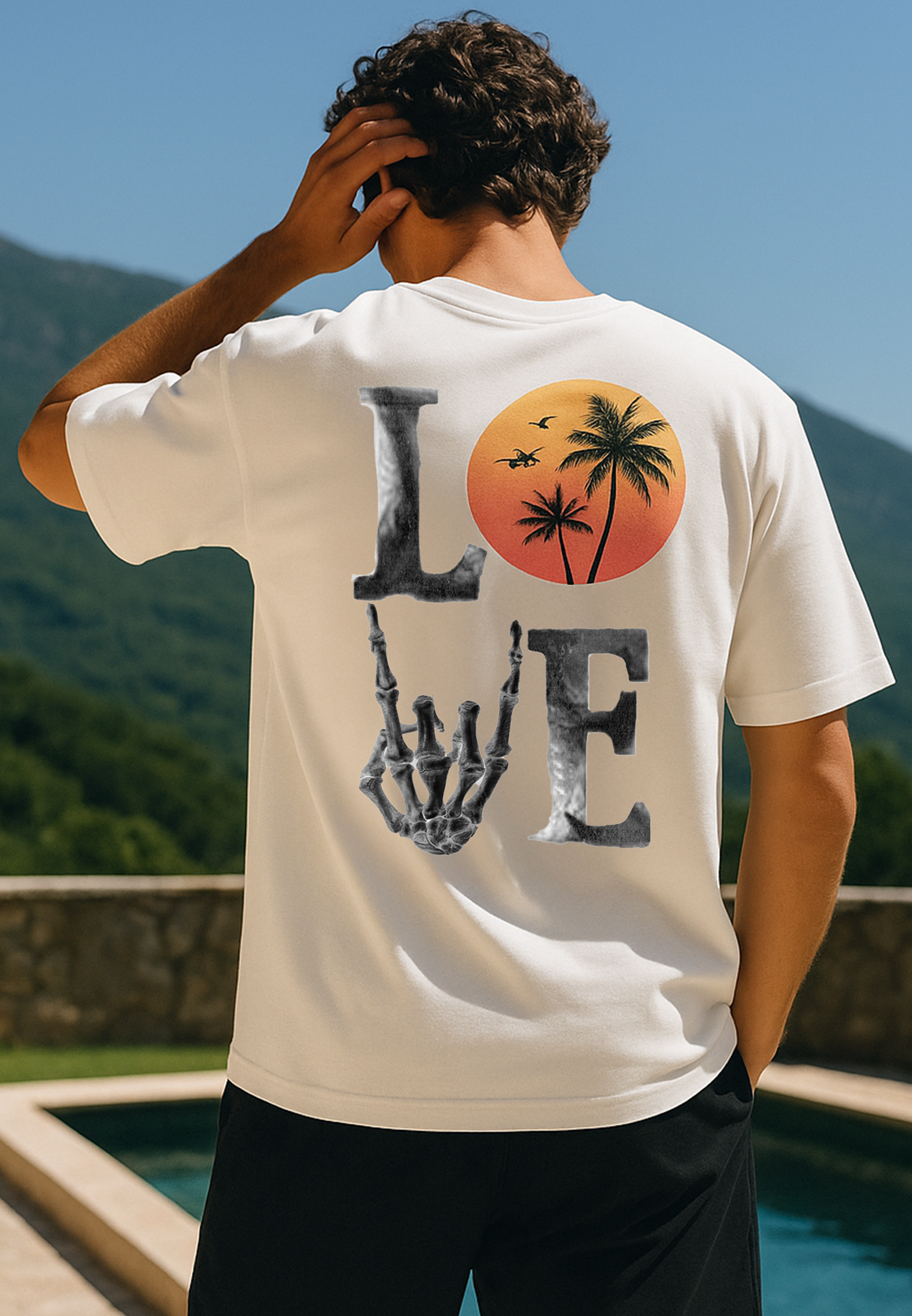 SUMMER LOVE T-SHIRT OFF WHITE