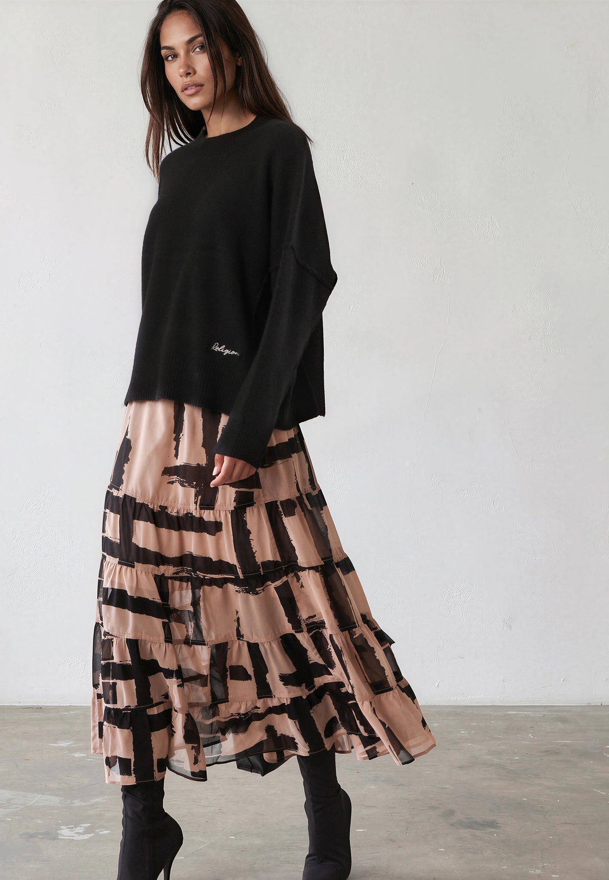 CITRINE SKIRT SELVAGE COCO