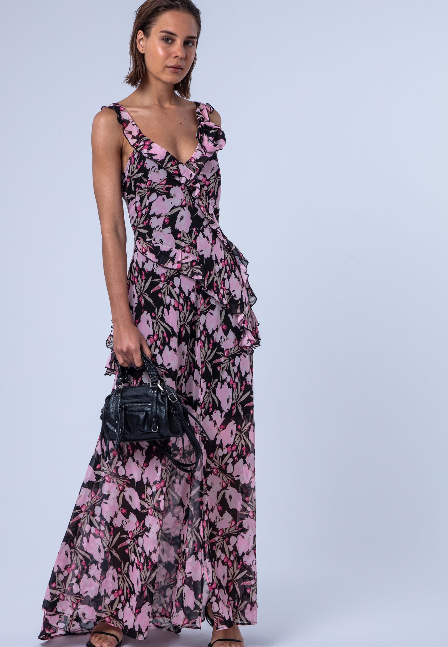 DREAM MAXI DRESS PRIME PINK FLORAL
