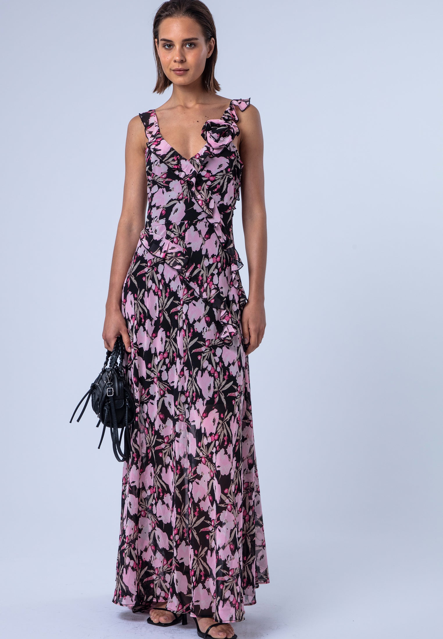 DREAM MAXI DRESS PRIME PINK FLORAL