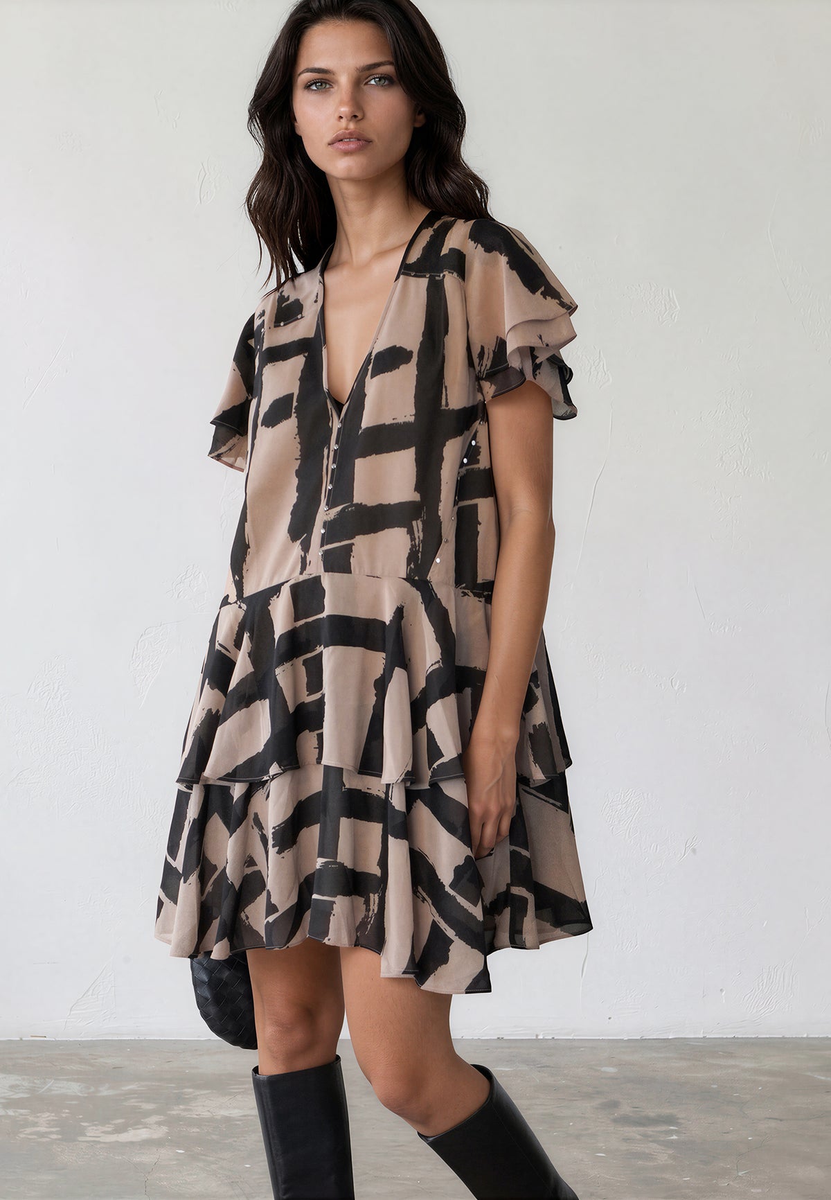 JANET DRESS SELVAGE COCO
