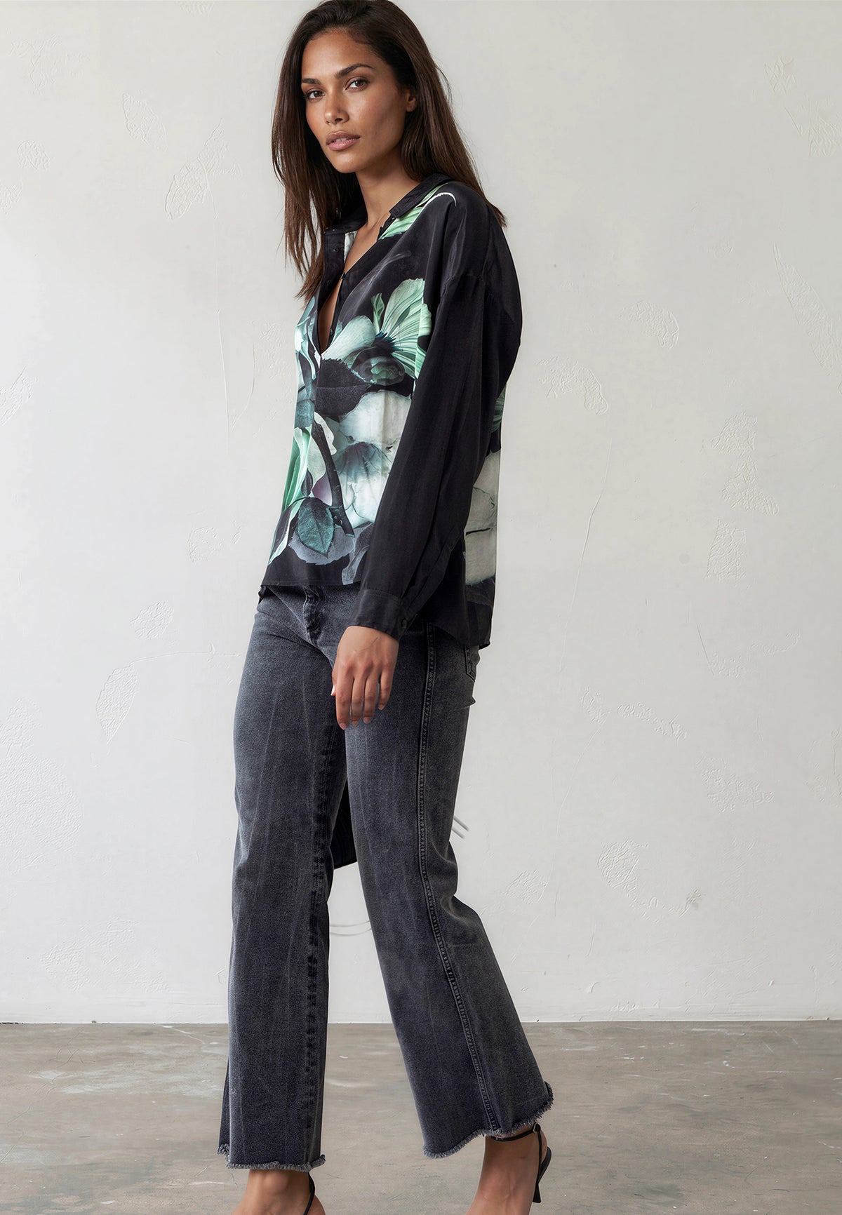 ROSE SHIRT ROSE GREEN