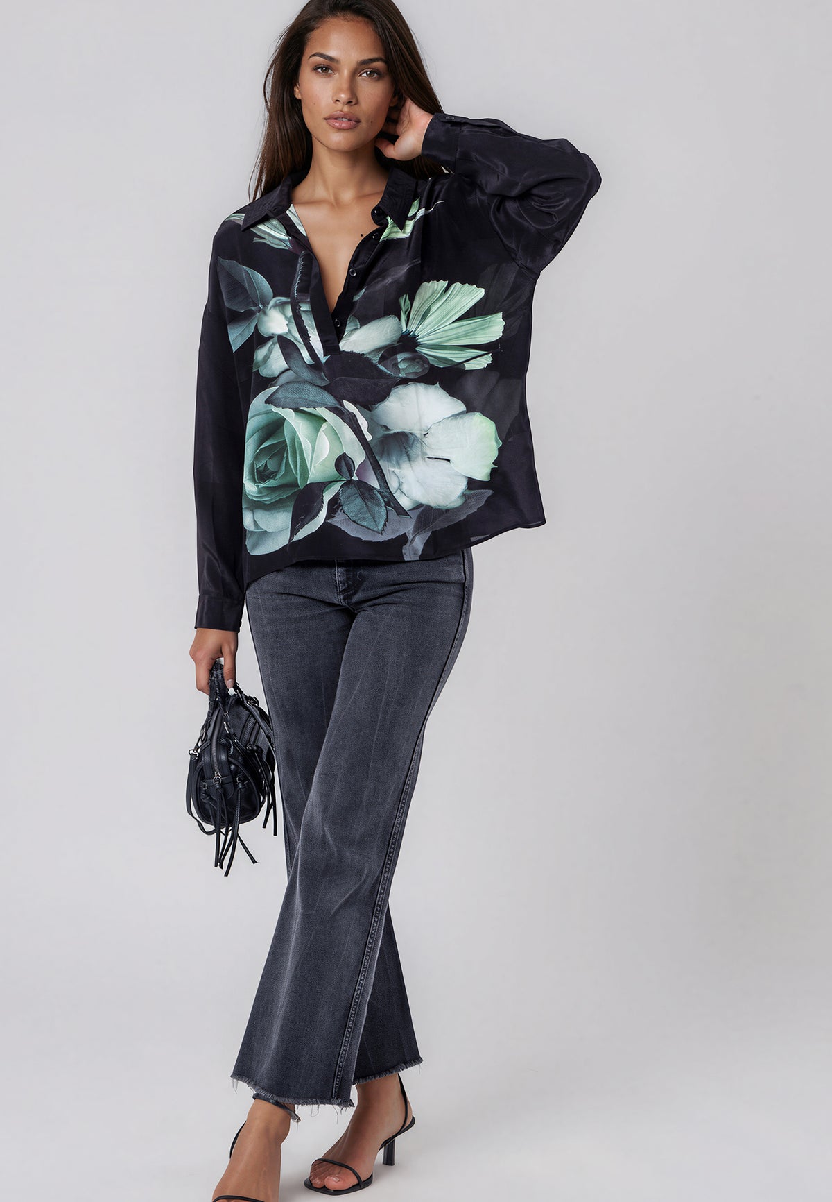 ROSE SHIRT ROSE GREEN