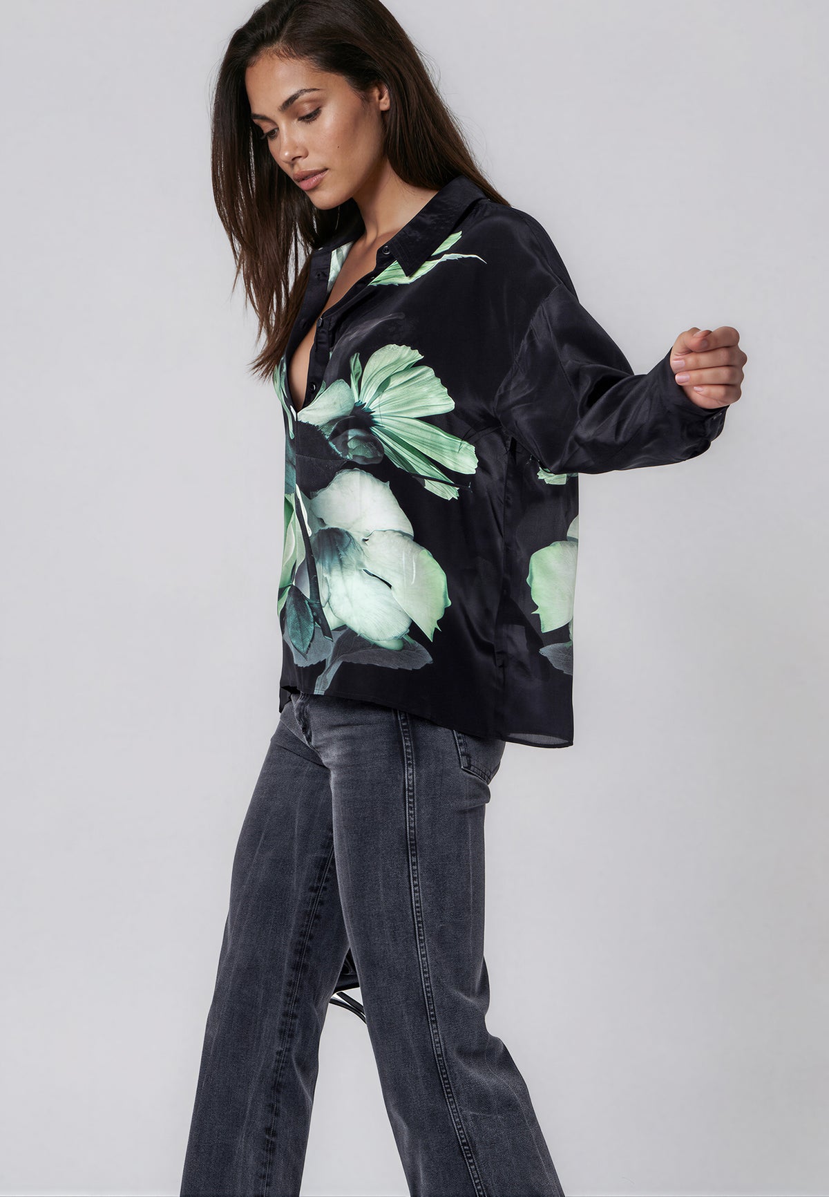 ROSE SHIRT ROSE GREEN