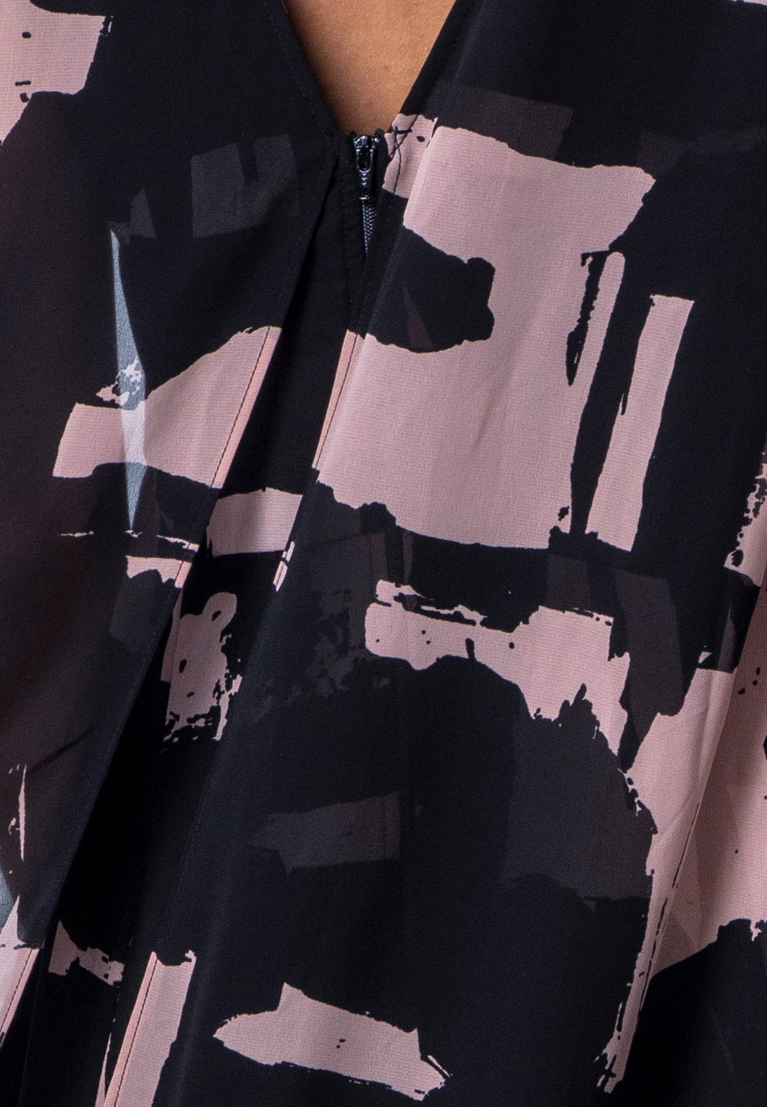 SHEA DRESS FACADE BLACK & ASHES