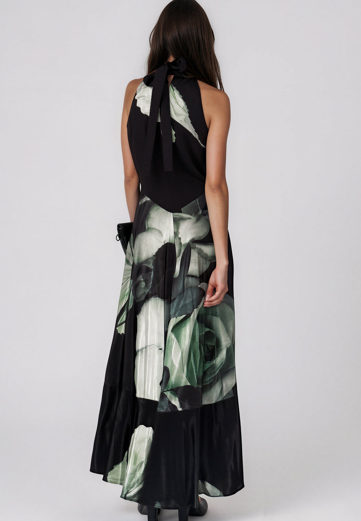 VALERIA MAXI DRESS ROSE GREEN