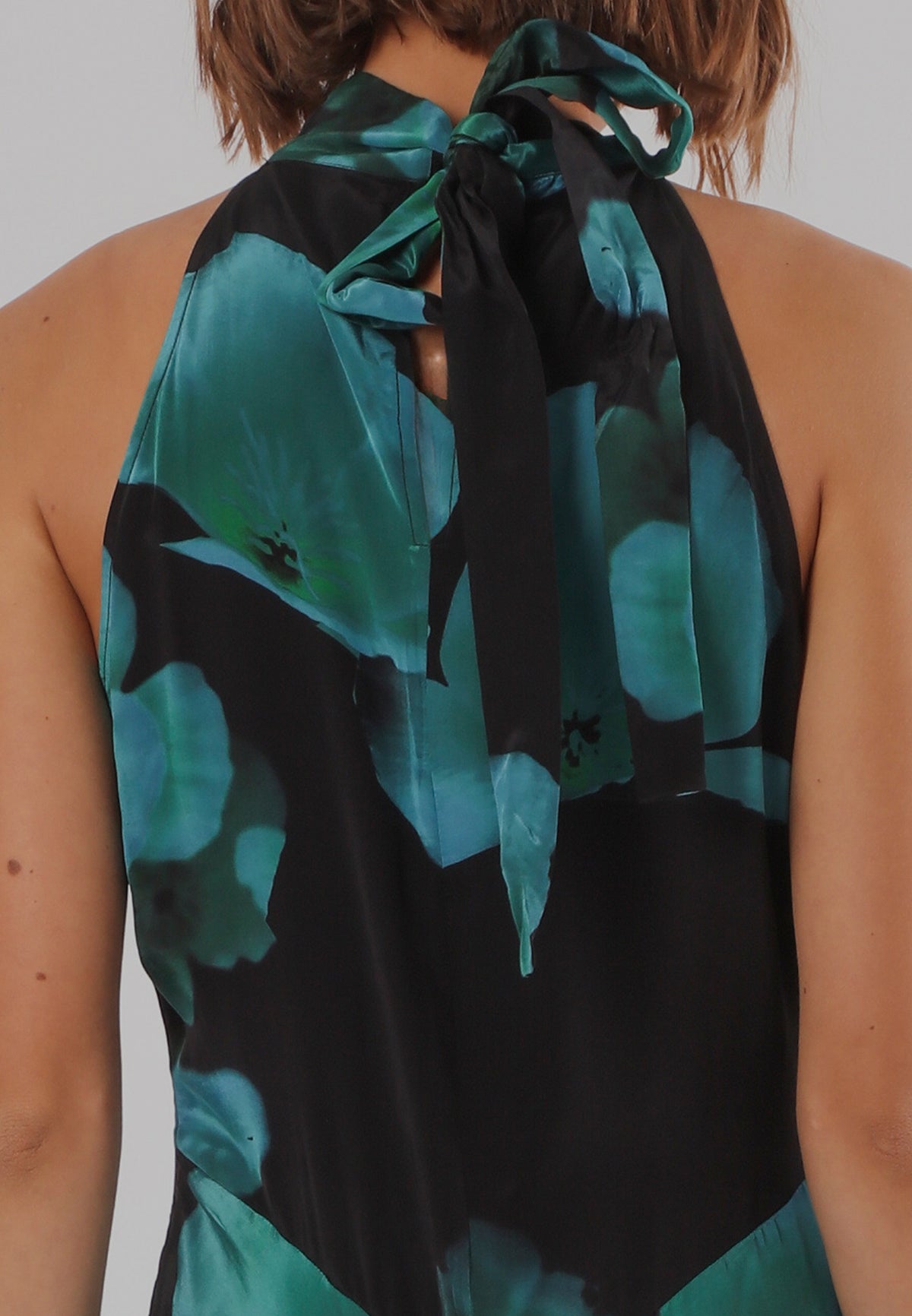 VALERIA MAXI DRESS FIRE BLUE