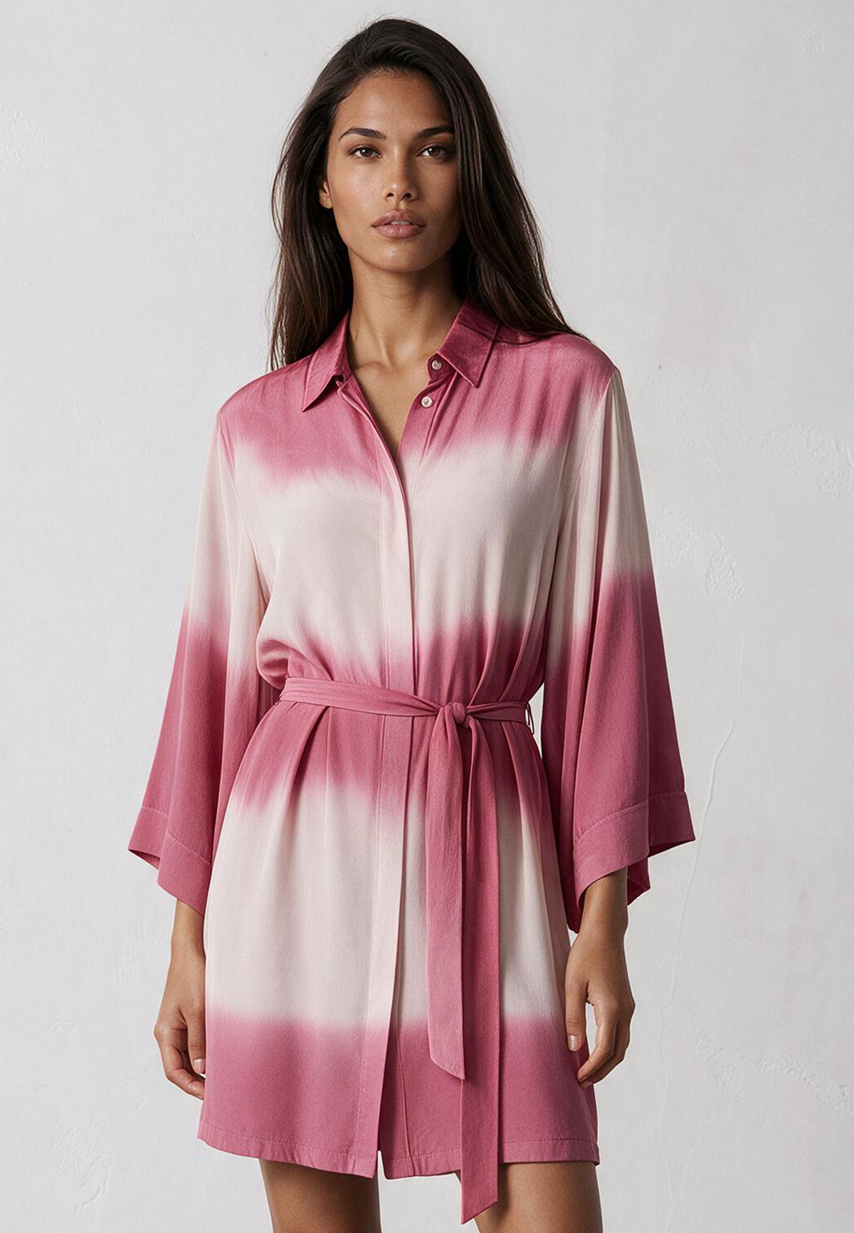 LAUREN TUNIC MAUVEWOOD & ADOBE ROSE