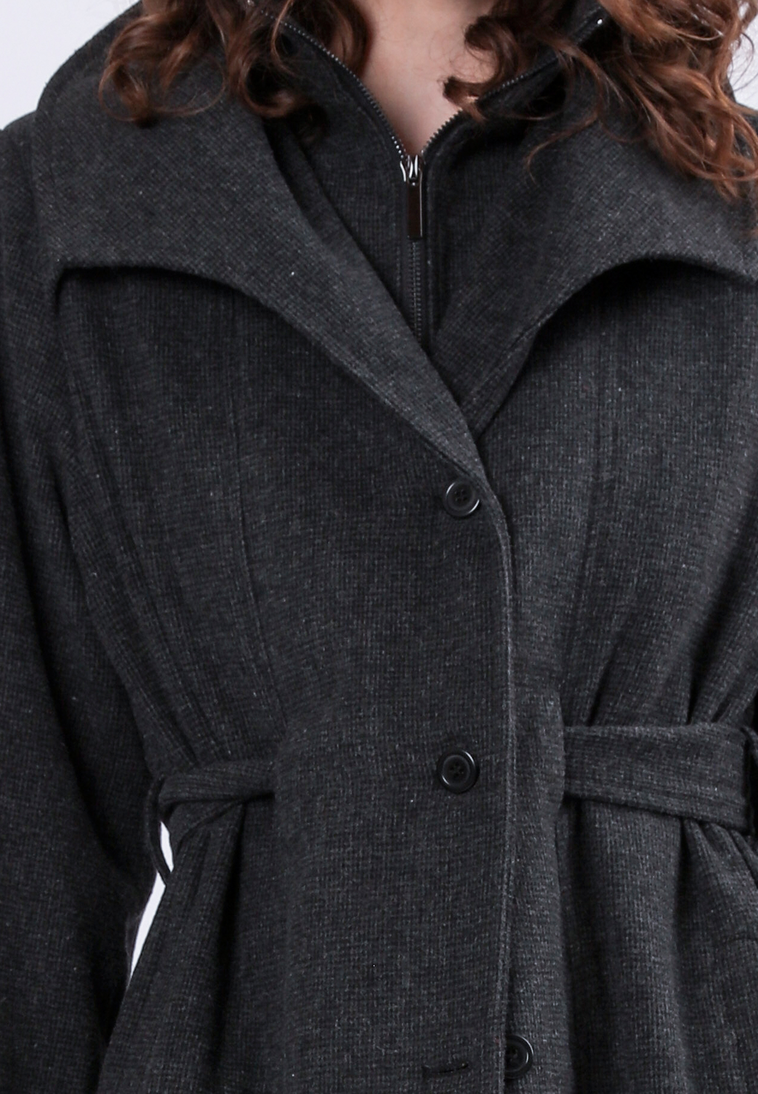 LIMIT COAT DARK GREY