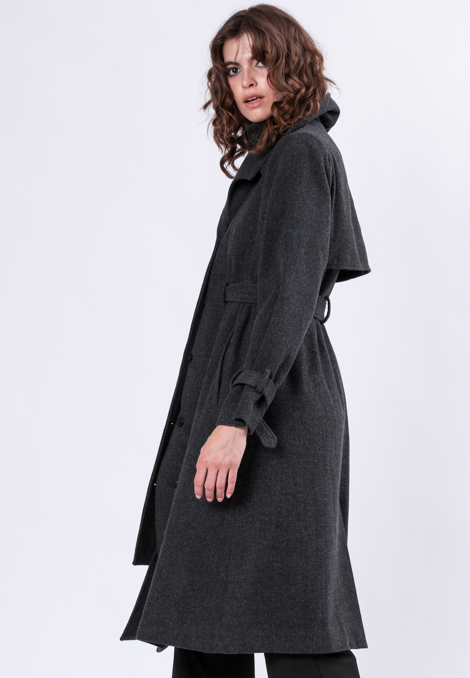 LIMIT COAT DARK GREY