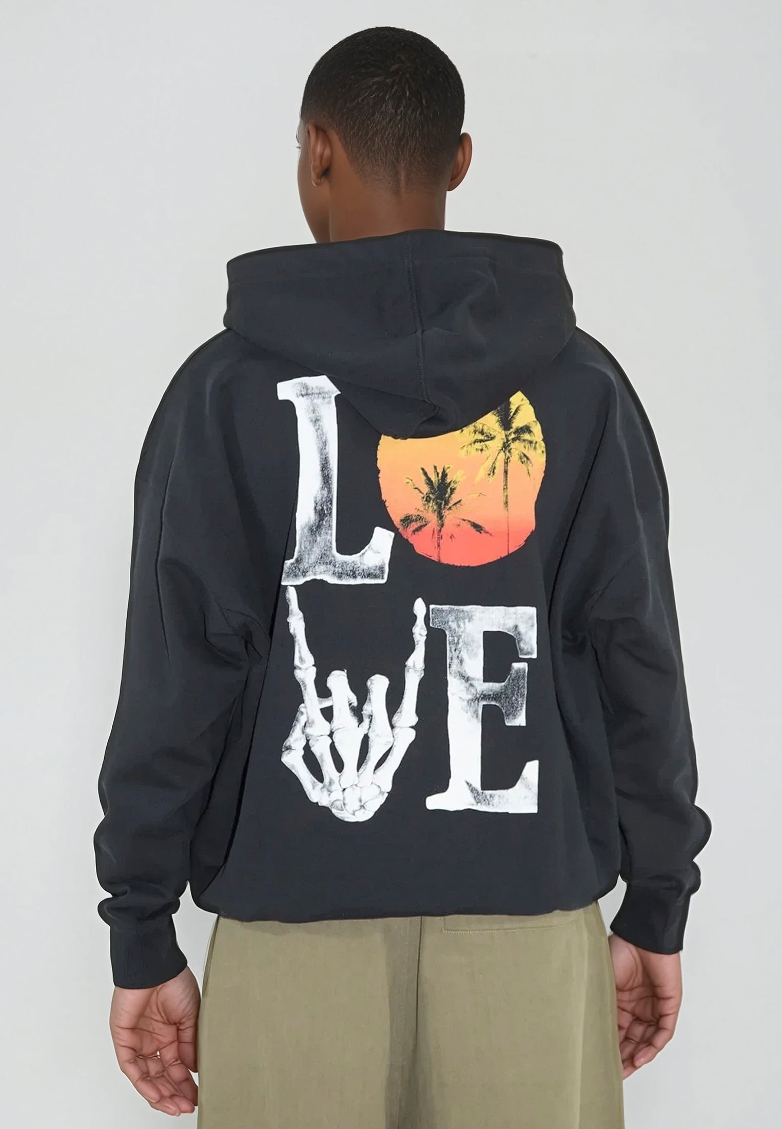 SUMMER LOVE HOODIE BLACK