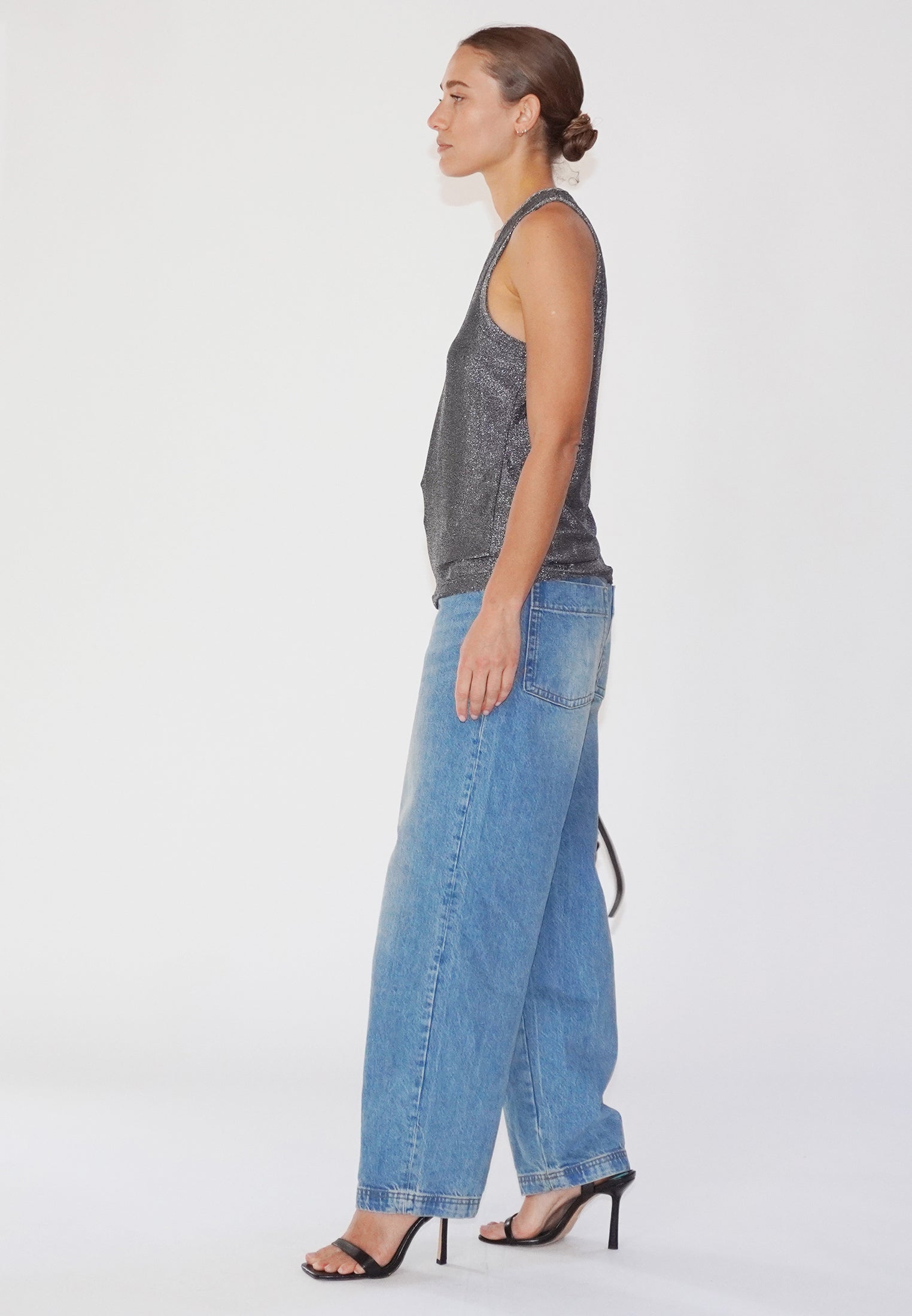 TANZANITE VEST GUN METAL