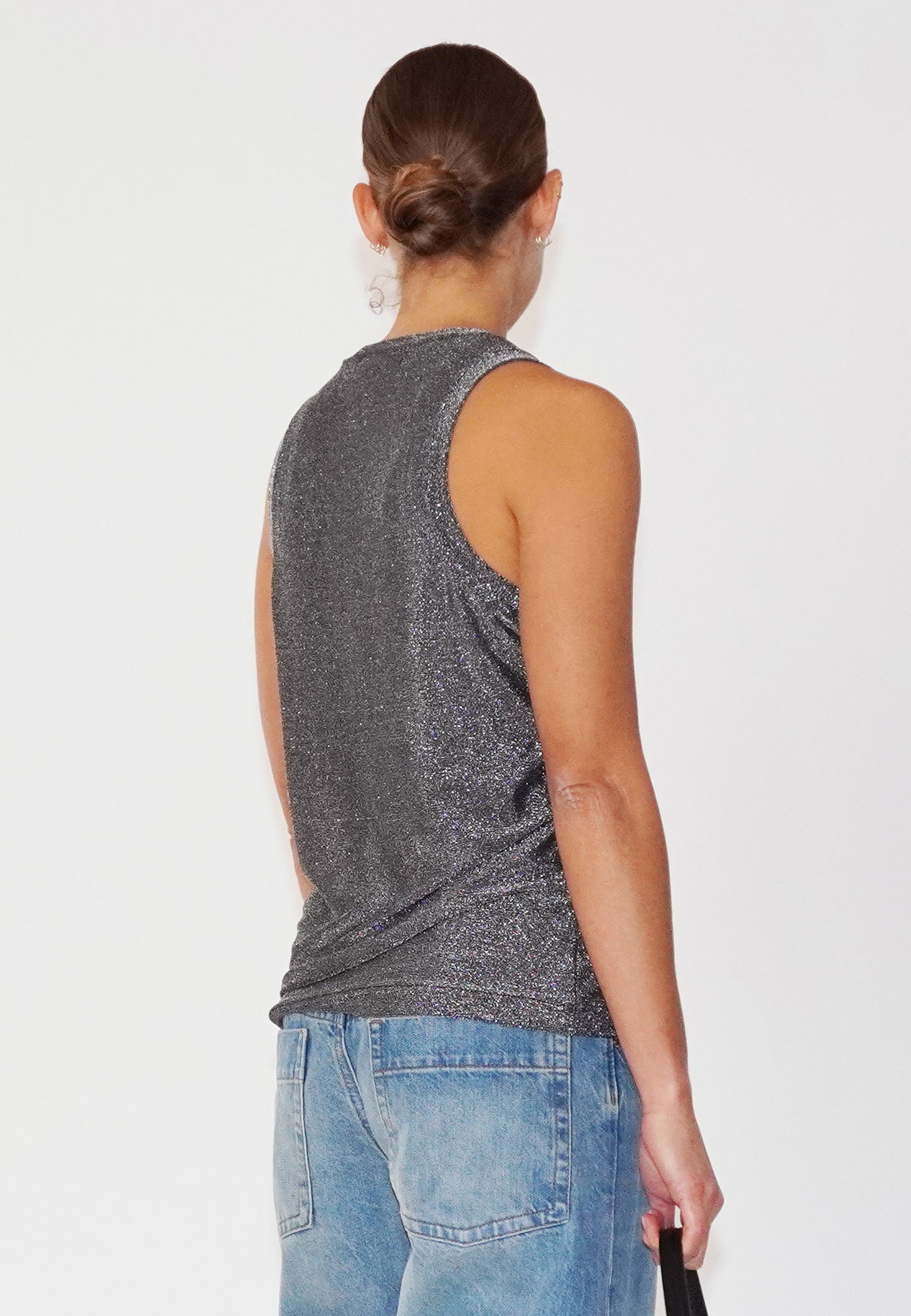 TANZANITE VEST GUN METAL