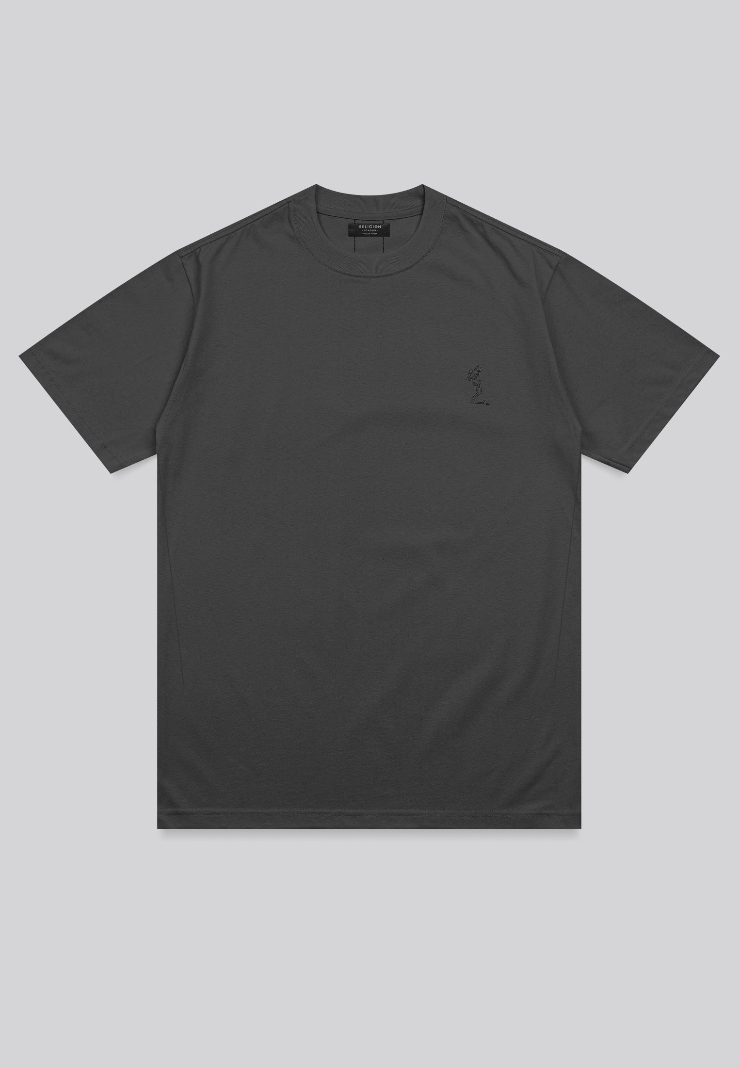 ORGANIC CORE T-SHIRT BLACK OYSTER