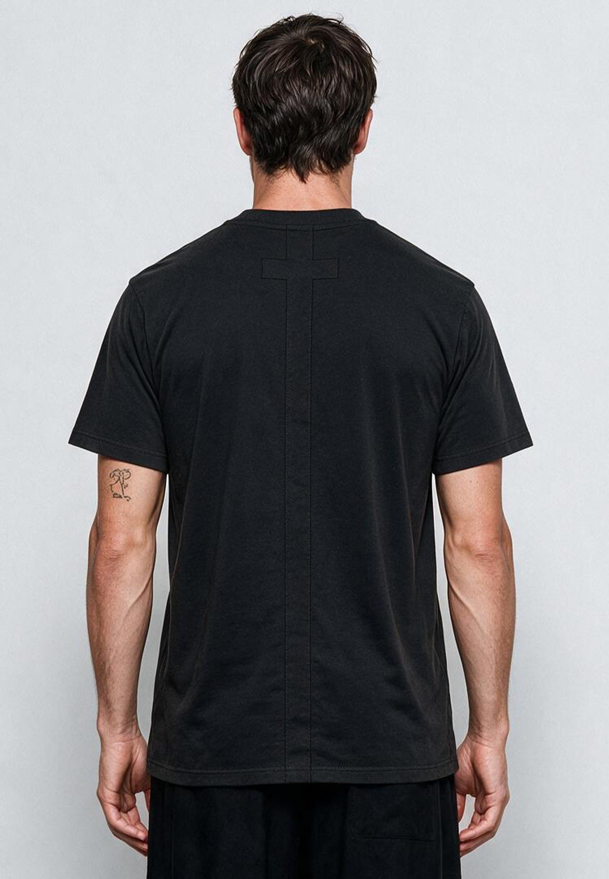 ORGANIC CORE T-SHIRT BLACK OYSTER