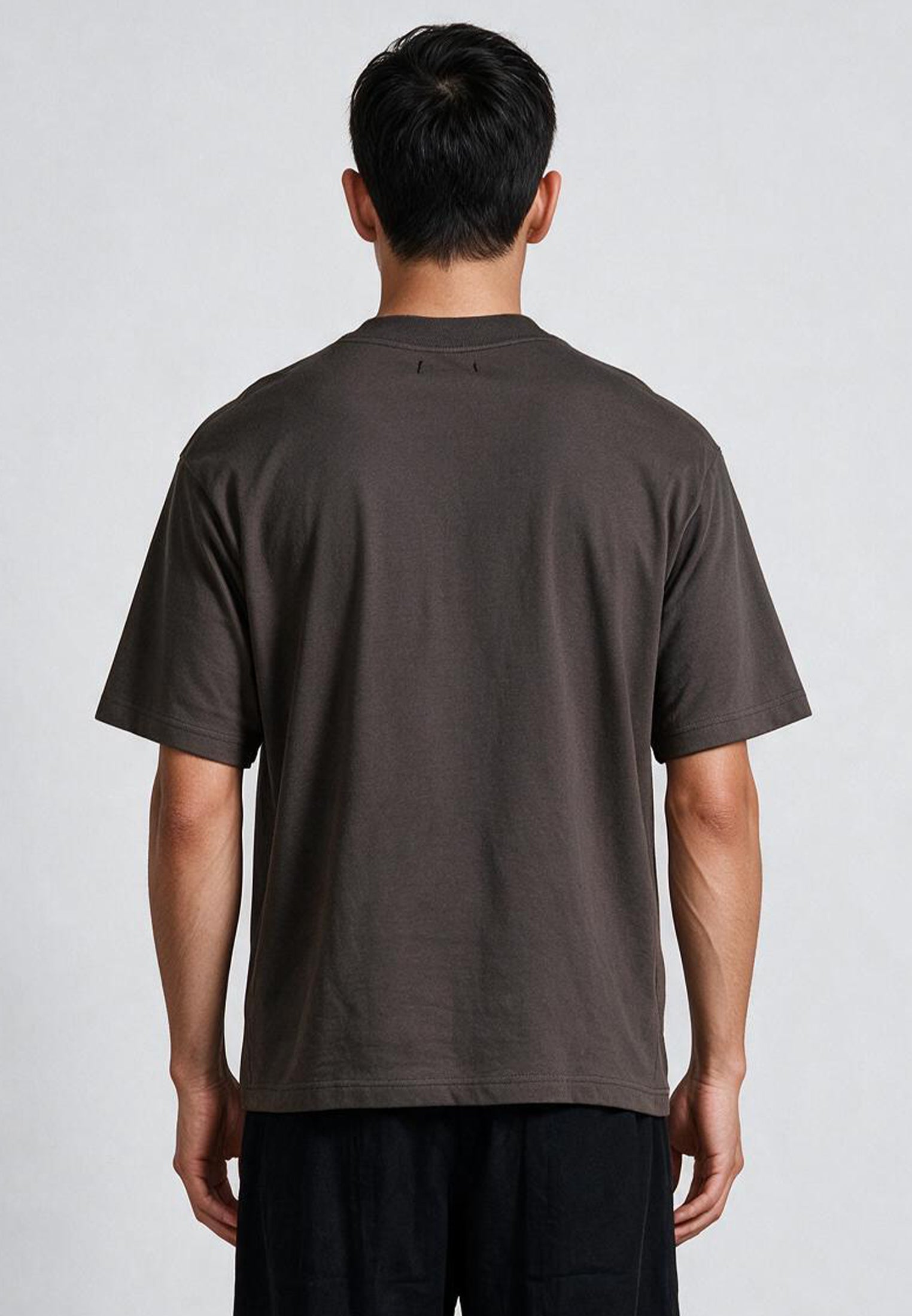 OVERSIZED HEAVY BLOCK T-SHIRT DESERT TAUPE