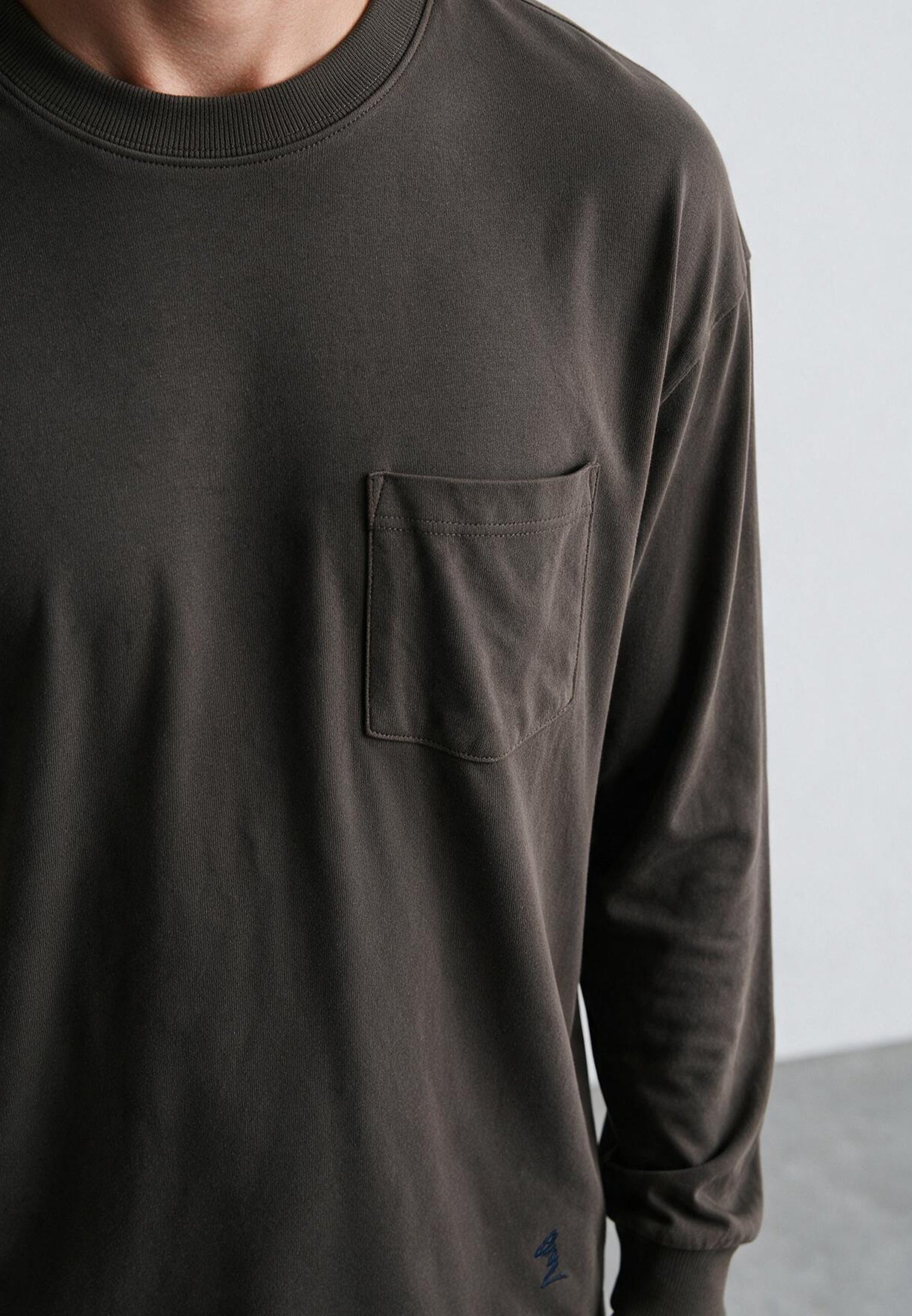 HEAVYWEIGHT LS POCKET T-SHIRT DESERT TAUPE