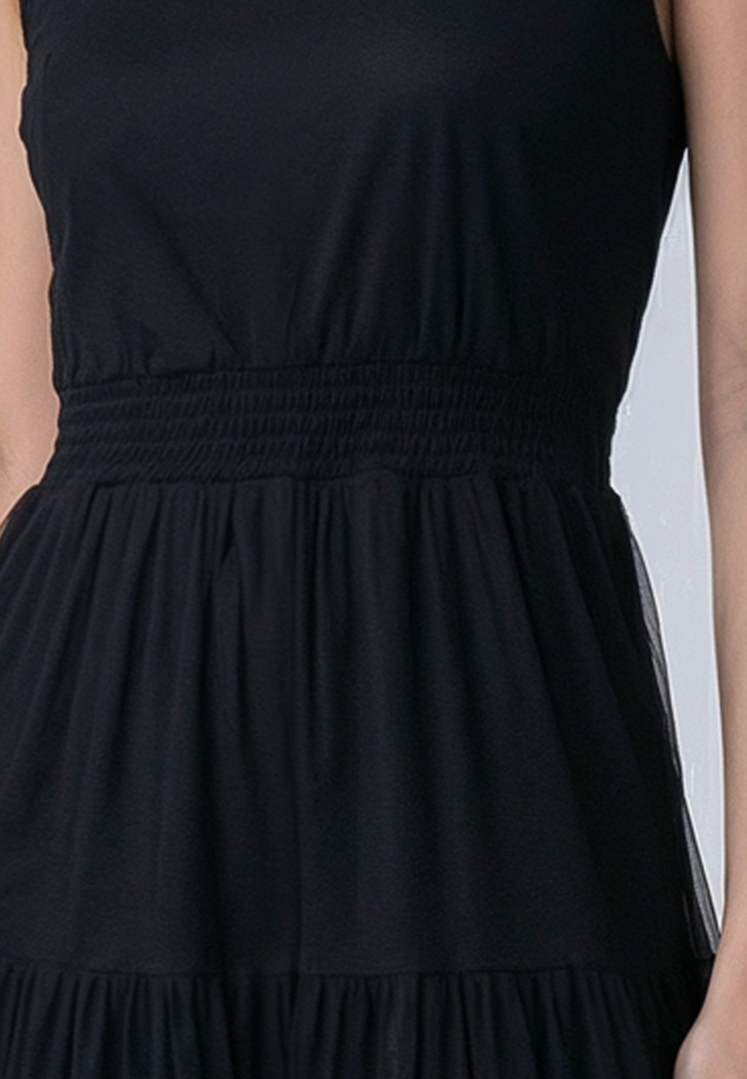 MYLA MAXI DRESS JET BLACK