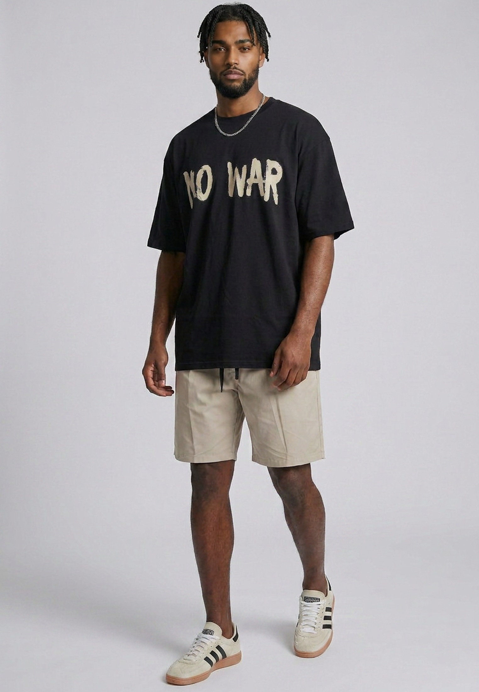NO WAR T-SHIRT BLACK