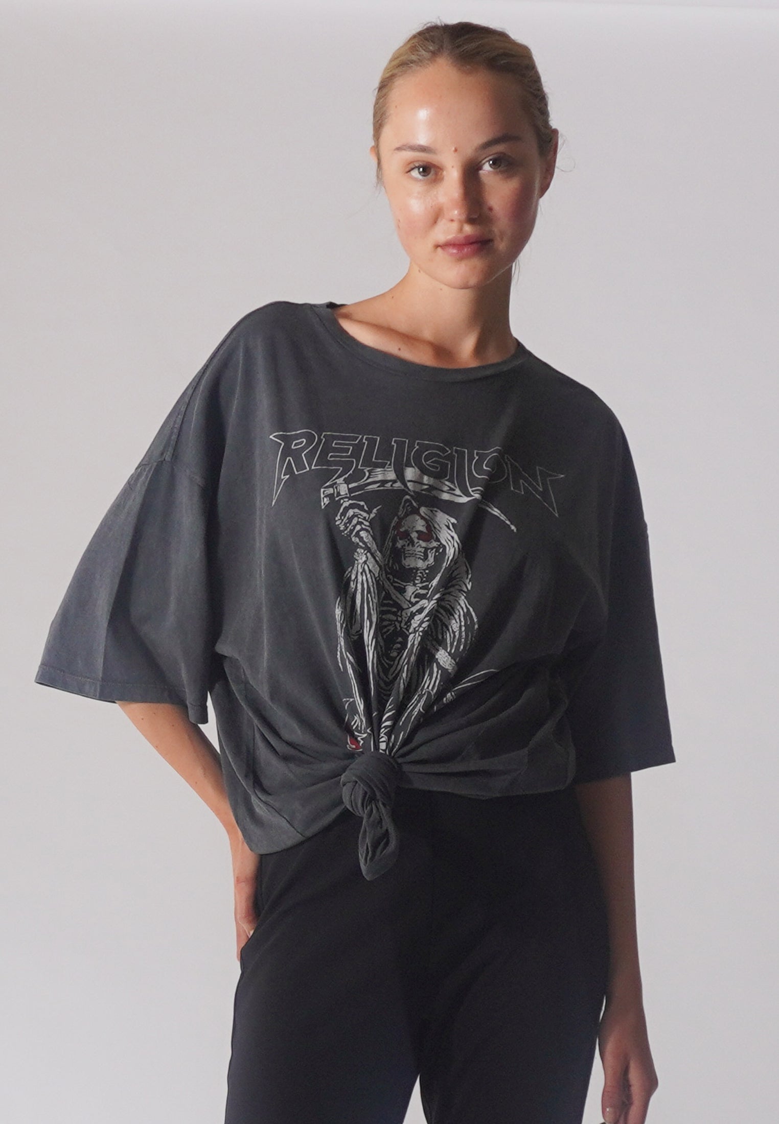 KILLIN T-SHIRT VINTAGE BLACK
