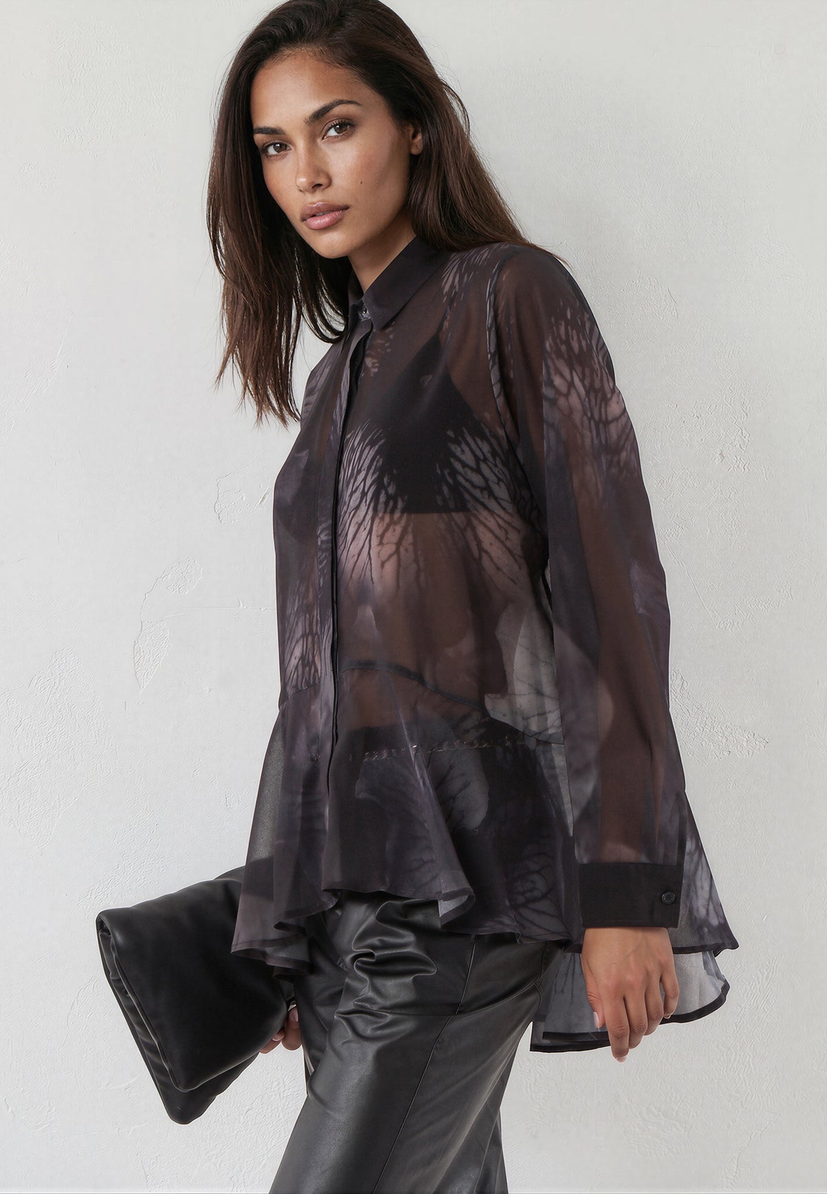 IONA SHIRT TRACE BLUE