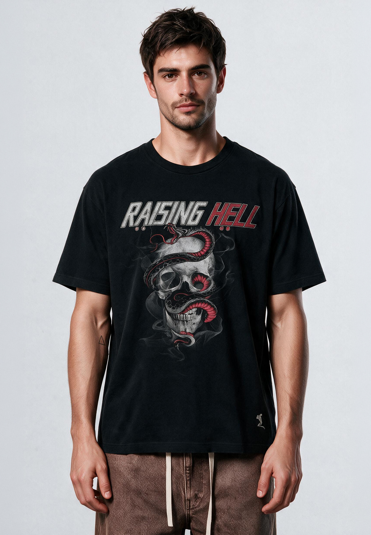 RAISING HELL T-SHIRT BLACK