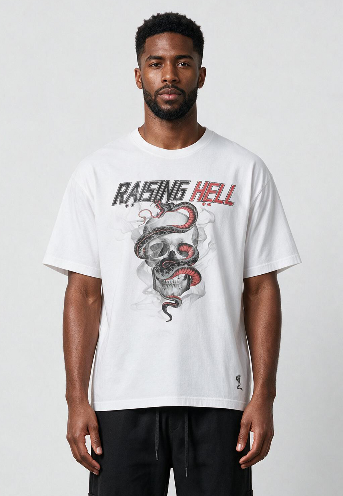 RAISING HELL T-SHIRT WHITE