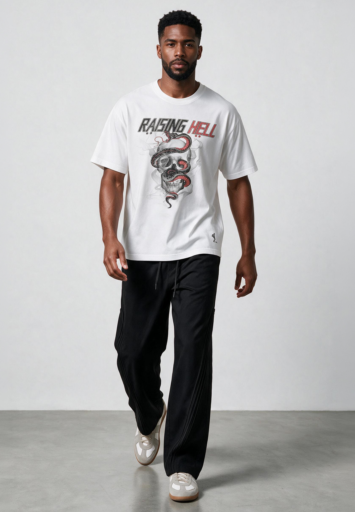 RAISING HELL T-SHIRT WHITE