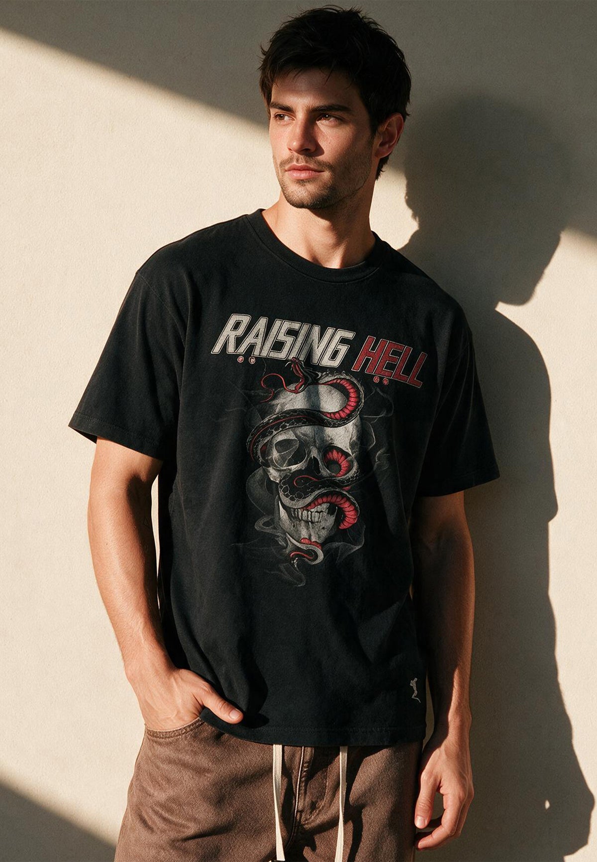 RAISING HELL T-SHIRT BLACK