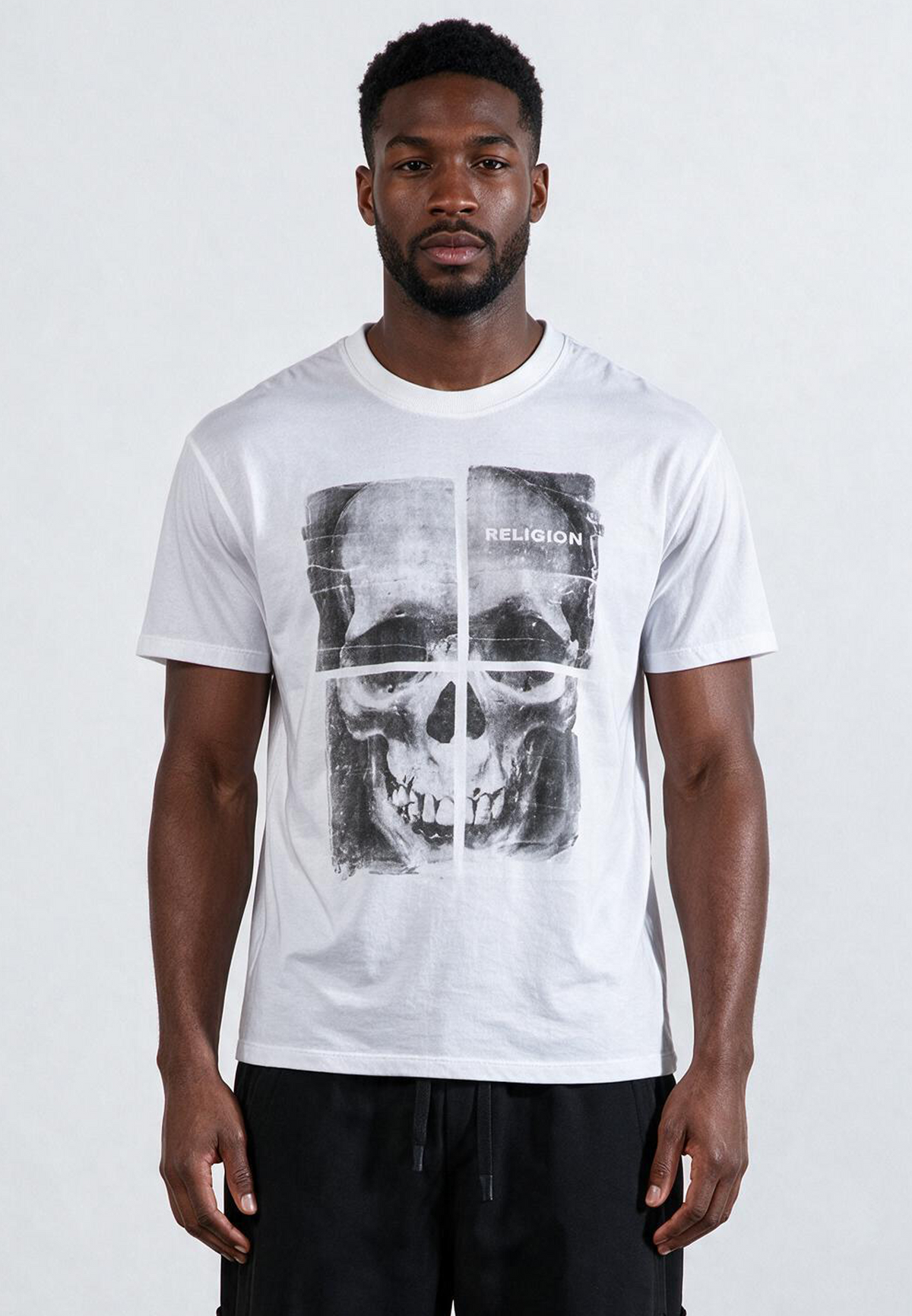 R CROSS T-SHIRT WHITE