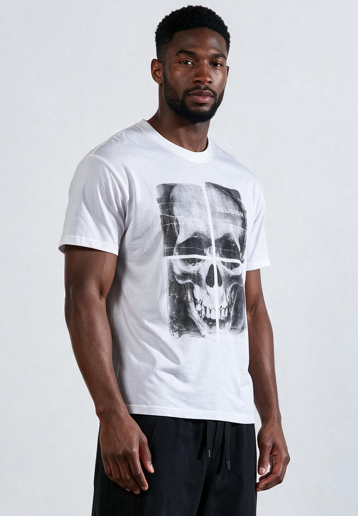 R CROSS T-SHIRT WHITE