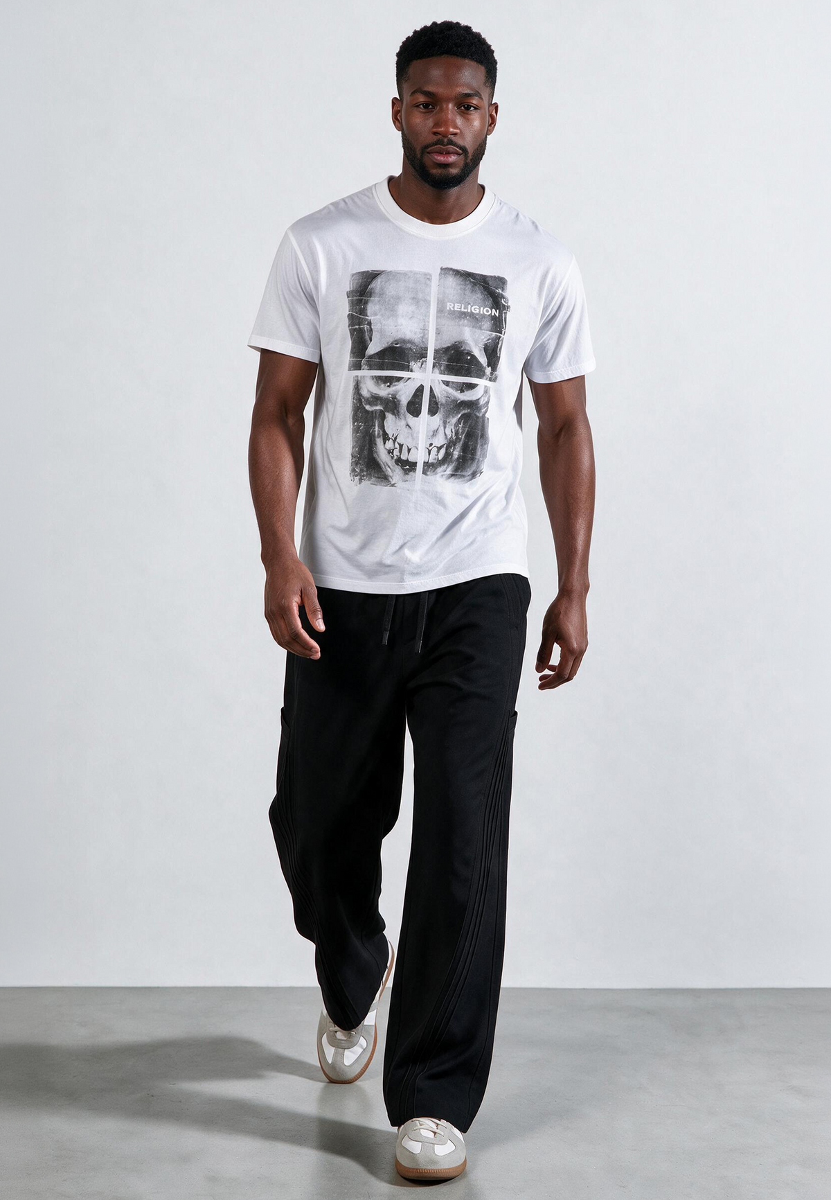 R CROSS T-SHIRT WHITE