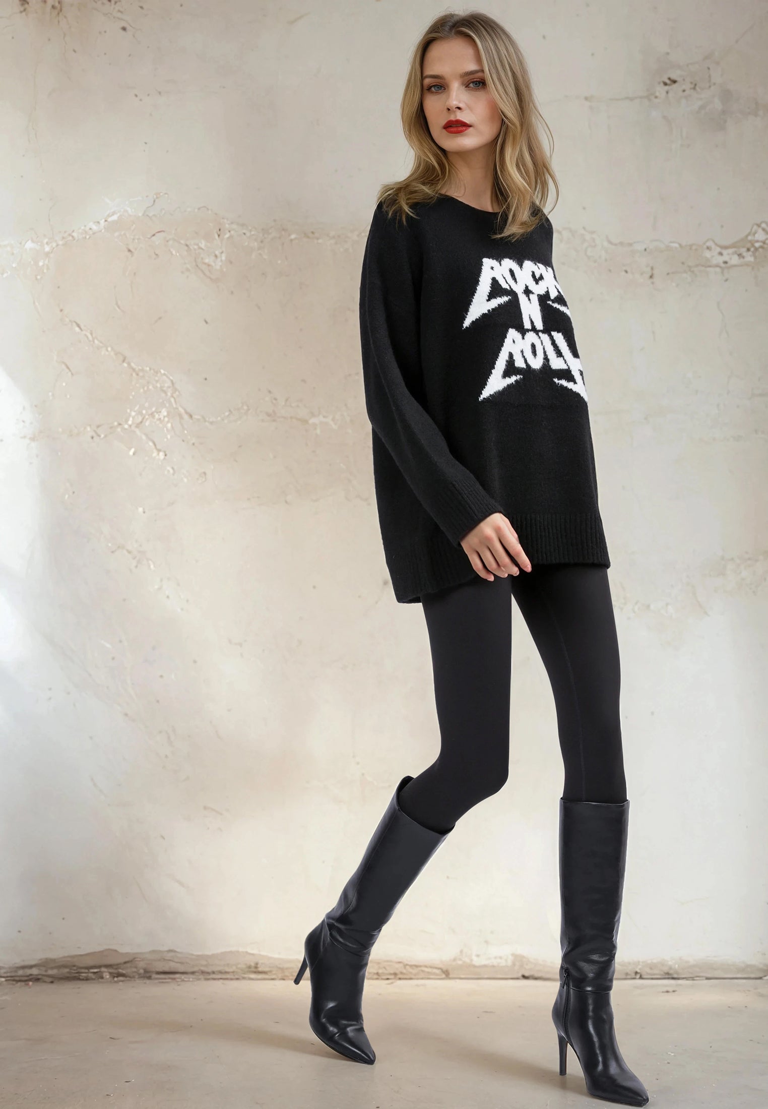 REVOLUTION JUMPER BLACK