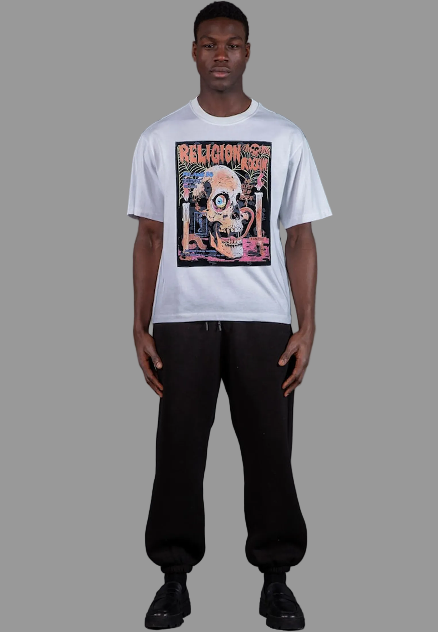 RELIGION ROCKING T-SHIRT WHITE