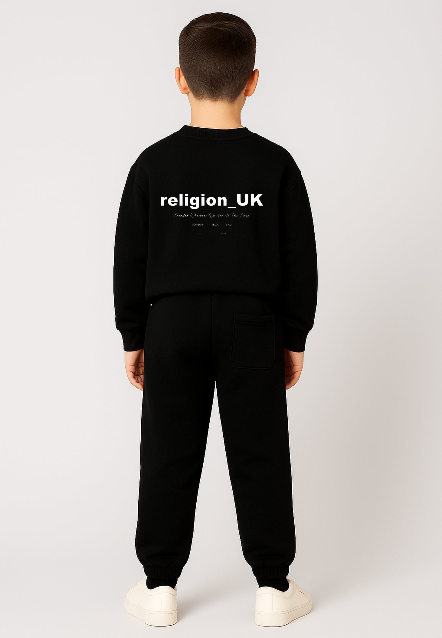 RELIGION OVERSIZE SWEAT BLACK