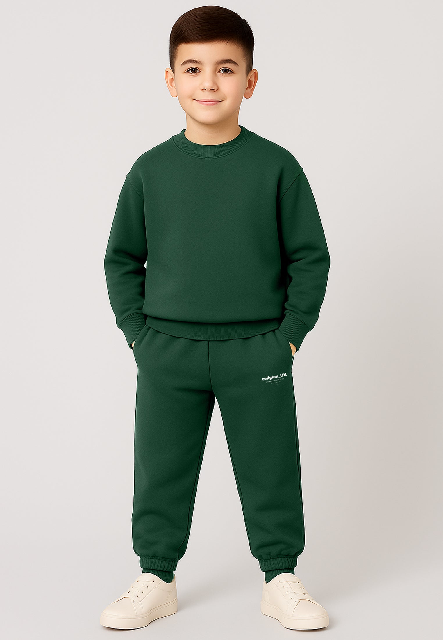 RELIGION BOYS OVERSIZE SWEAT GREEN