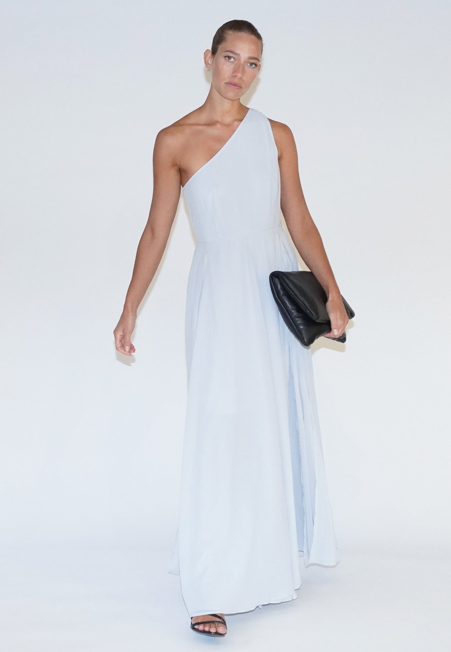 SELECT MAXI DRESS SILVER GREY