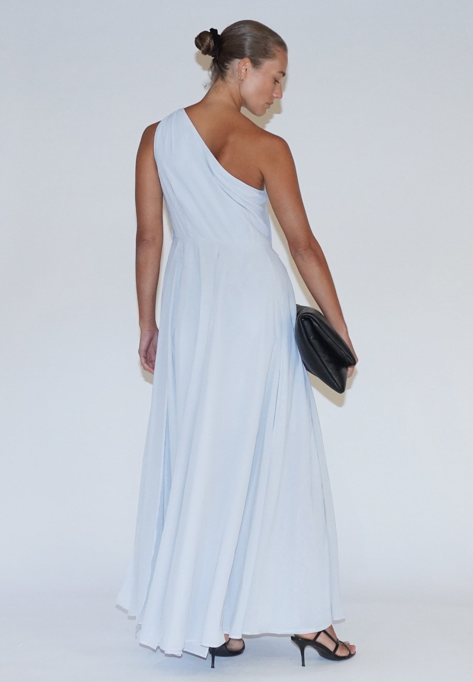 SELECT MAXI DRESS SILVER GREY