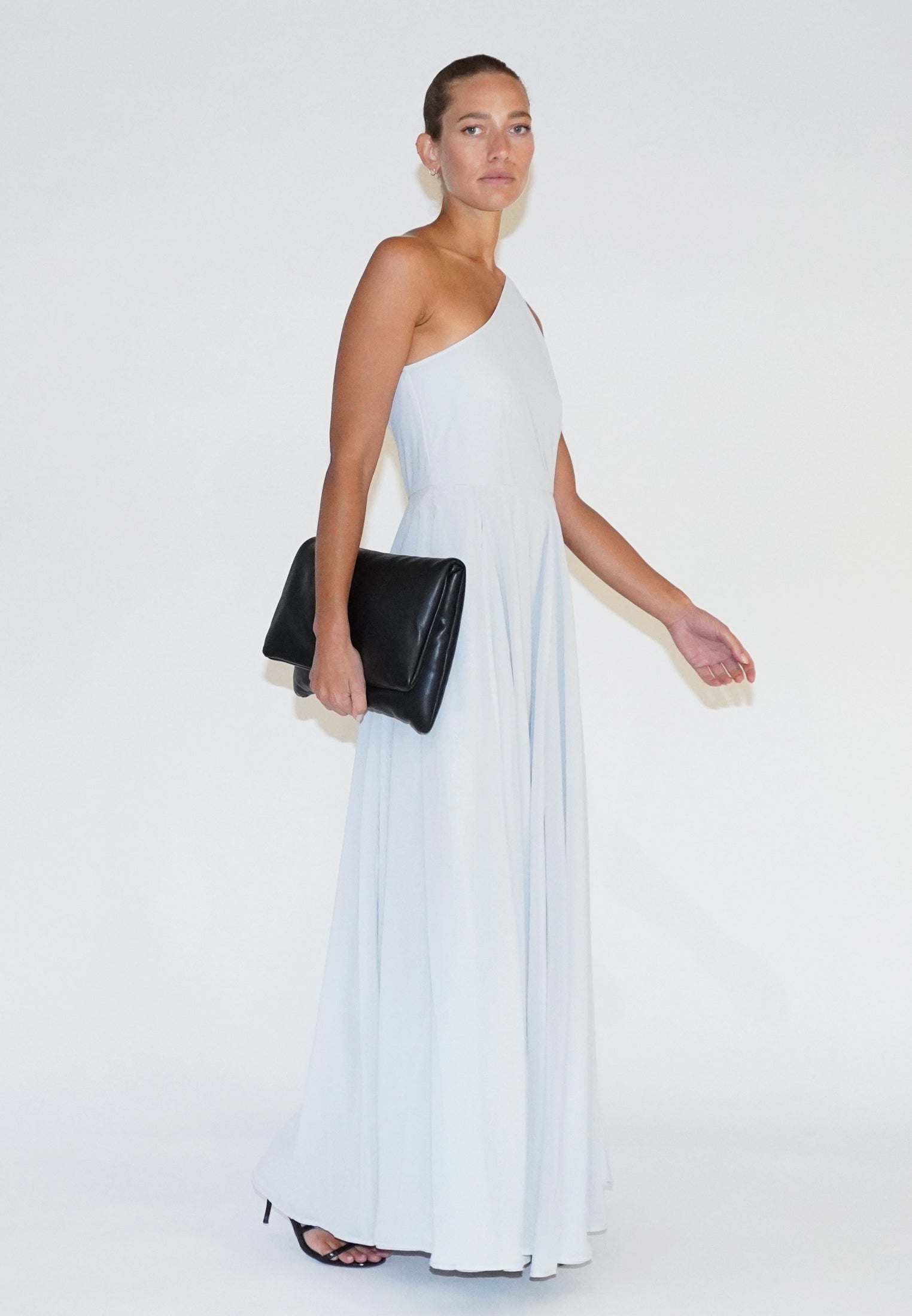 SELECT MAXI DRESS SILVER GREY