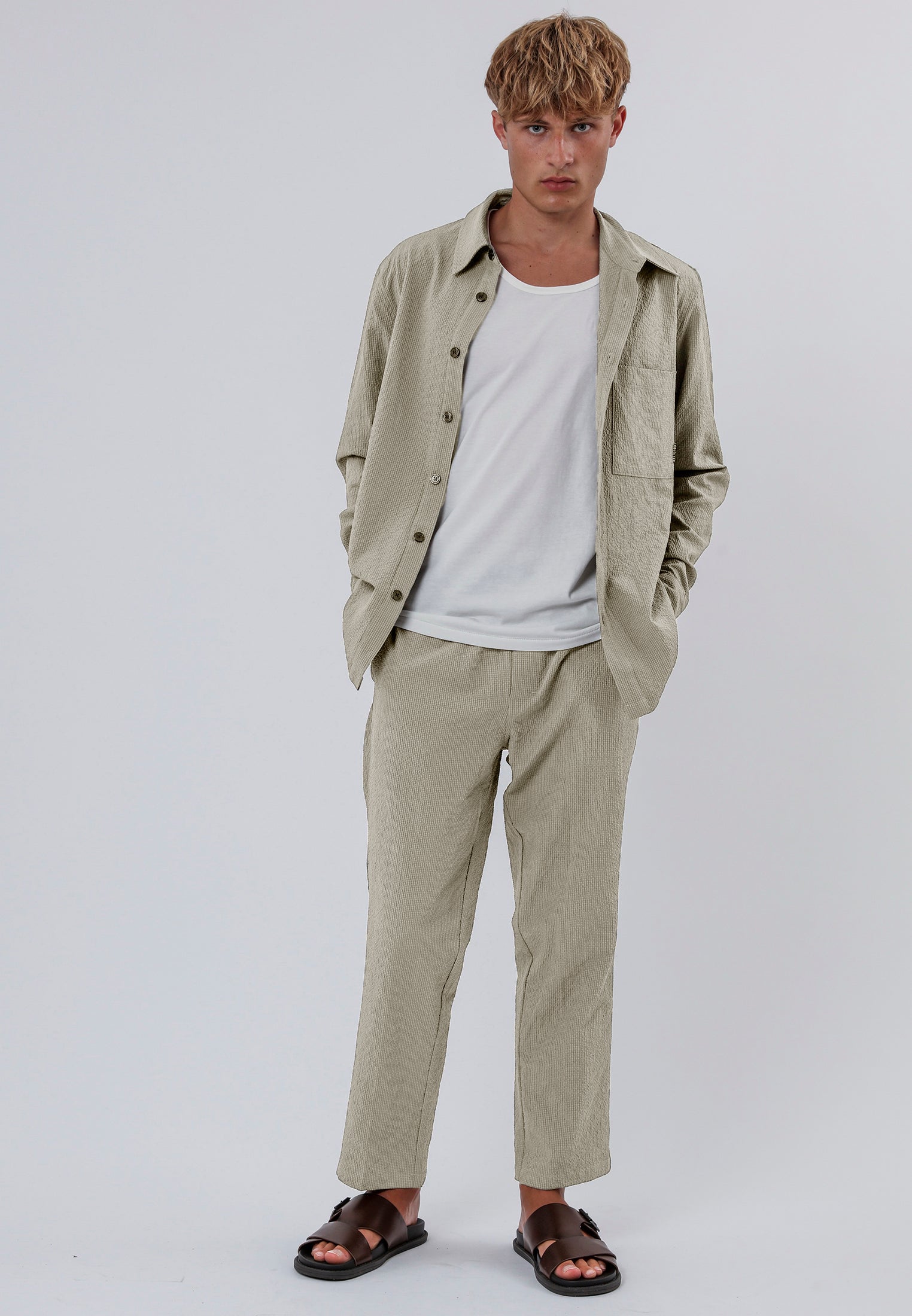 MONACO LONG SLEEVE HOLIDAY SHIRT SHELL