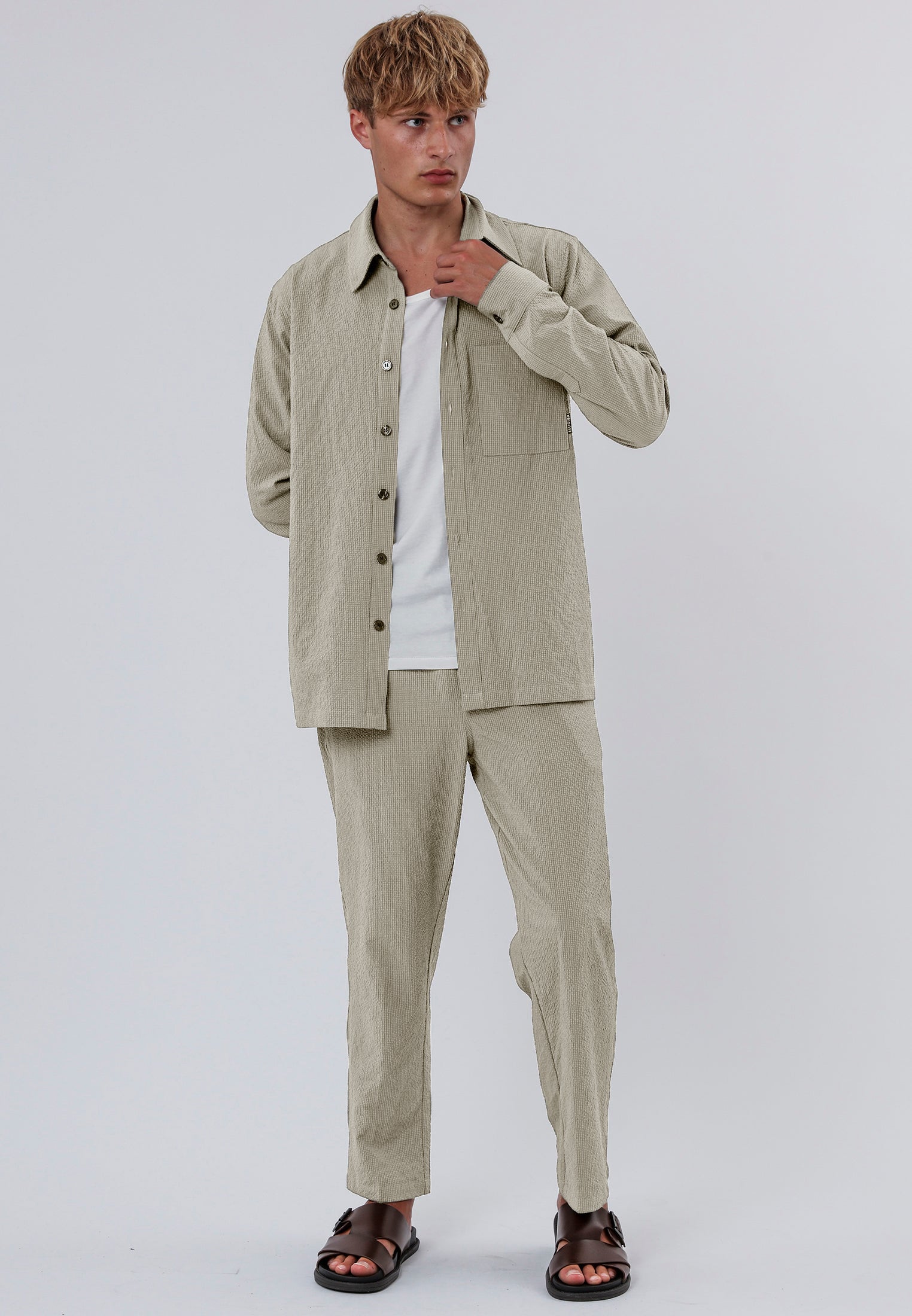 MONACO LONG SLEEVE HOLIDAY SHIRT SHELL