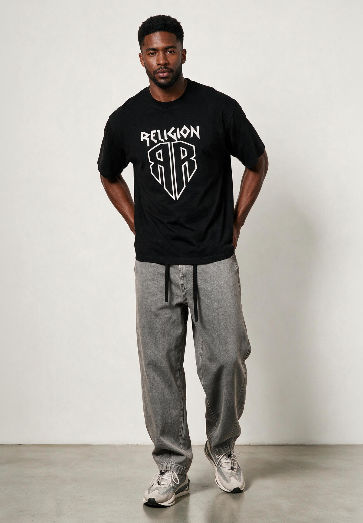 SHIELD T-SHIRT BLACK