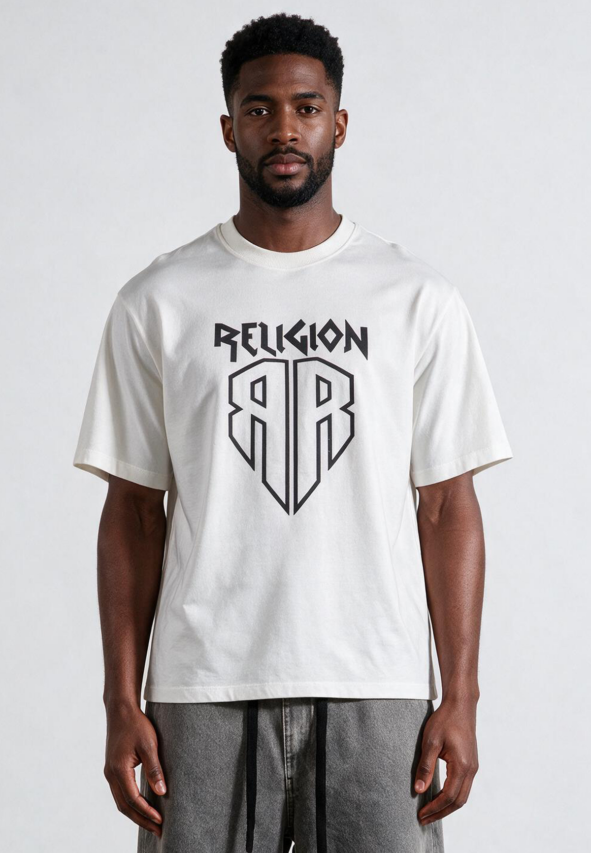 SHIELD T-SHIRT OFF WHITE
