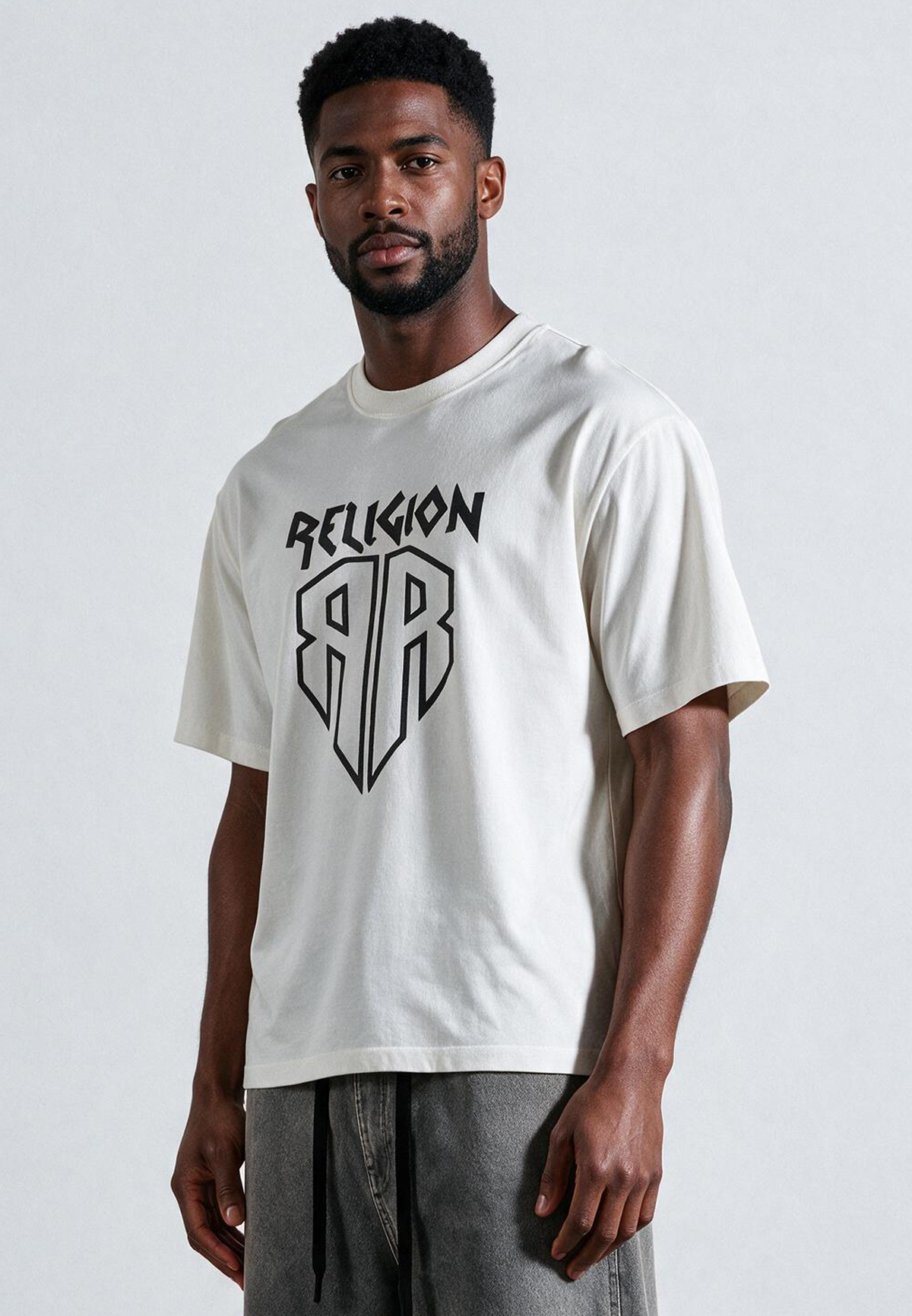 SHIELD T-SHIRT OFF WHITE
