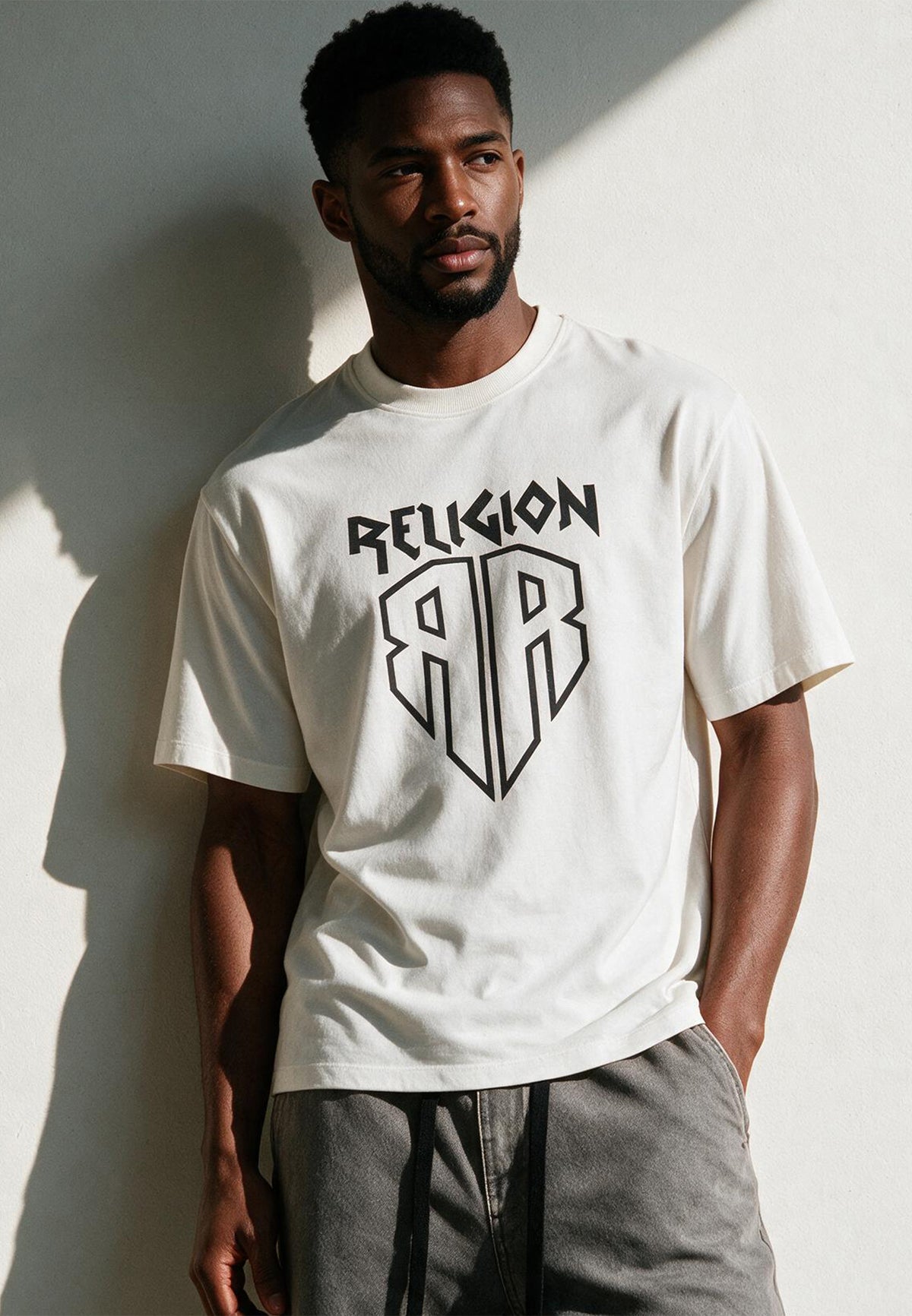 SHIELD T-SHIRT OFF WHITE